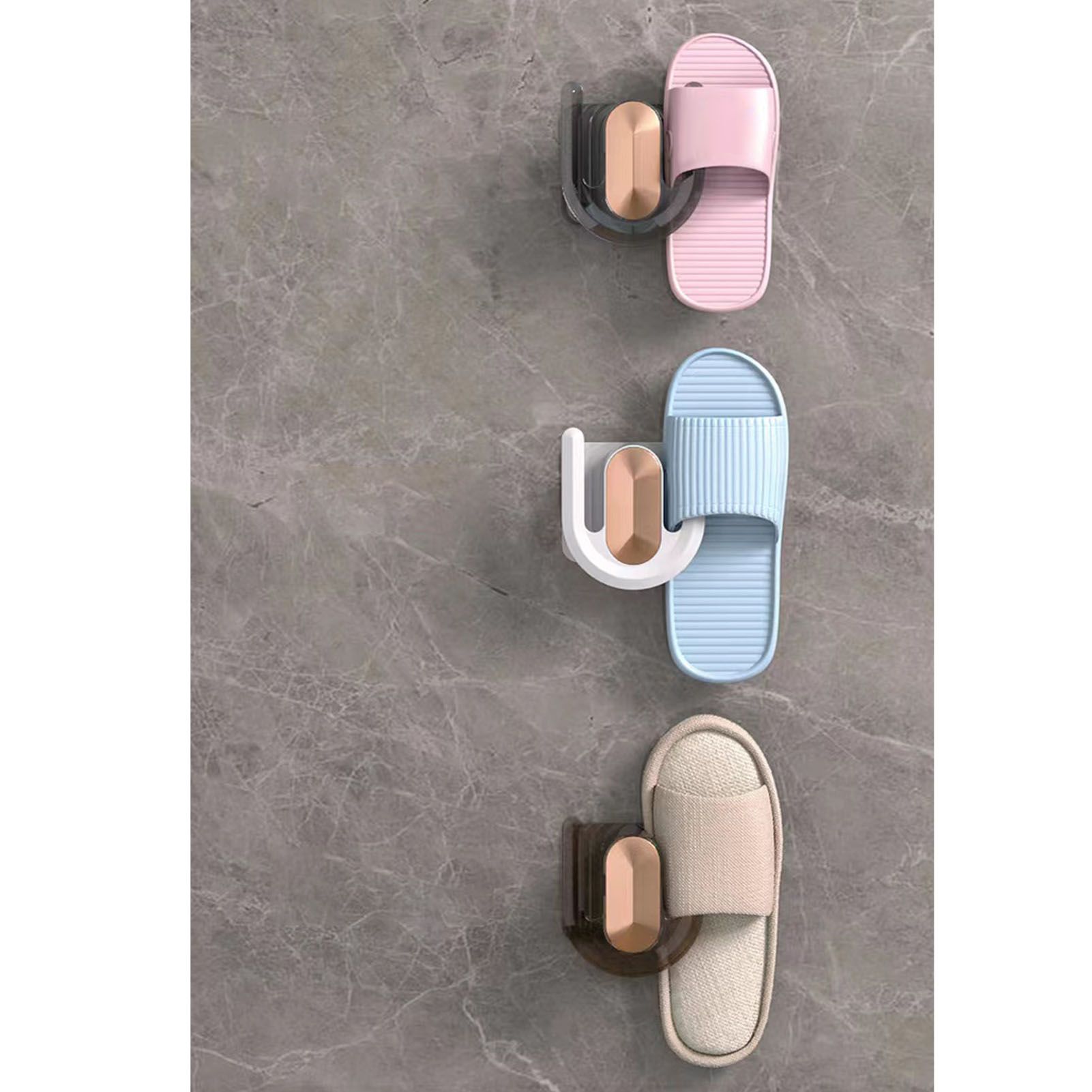 Slipper Hook Wall Mounted Drill Free Multifunctional Hanger Hook for Entrance view 13