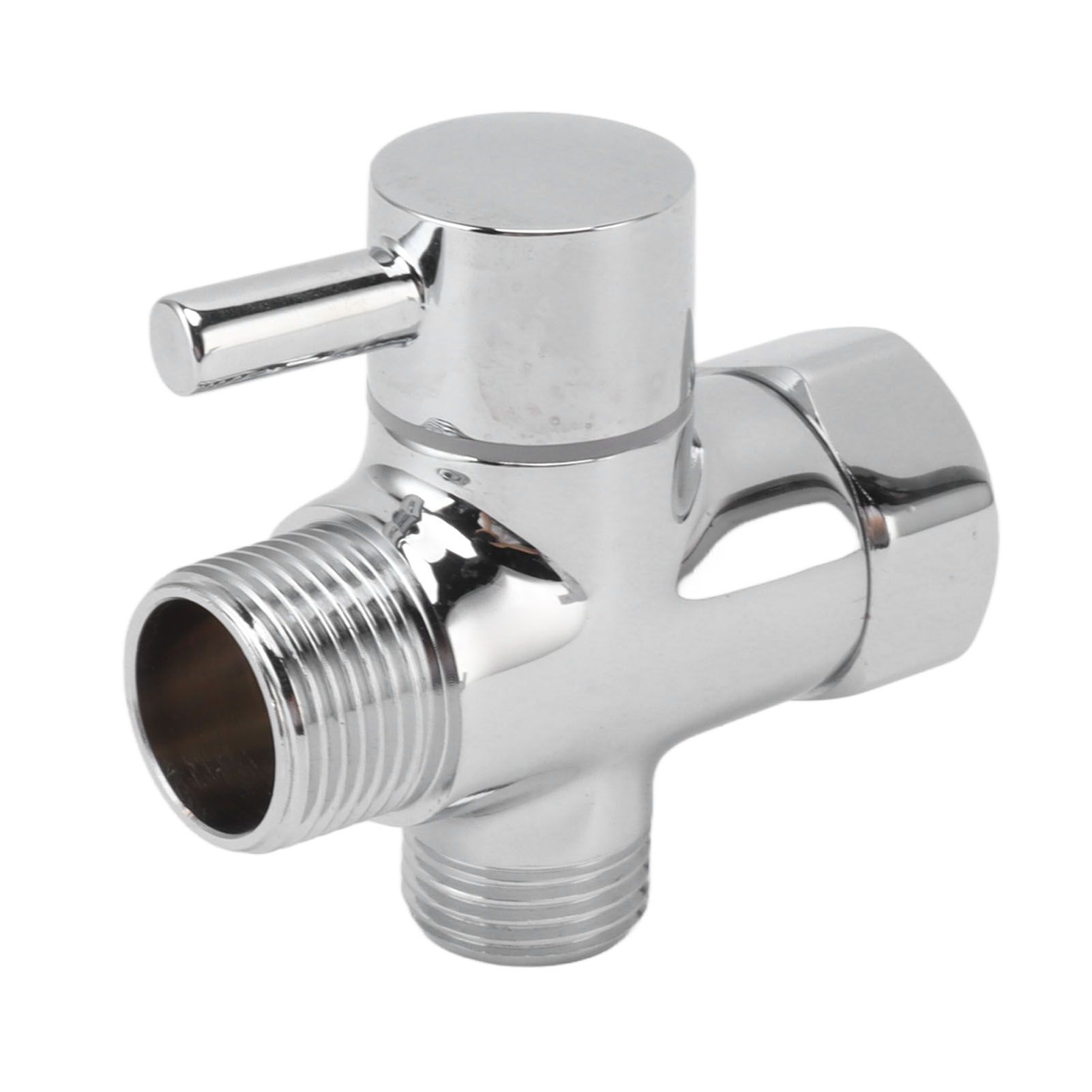 Brass 3 Way Shower Arm Diverter Valve 3 Way Water Valve Water Separator Shower — image 1