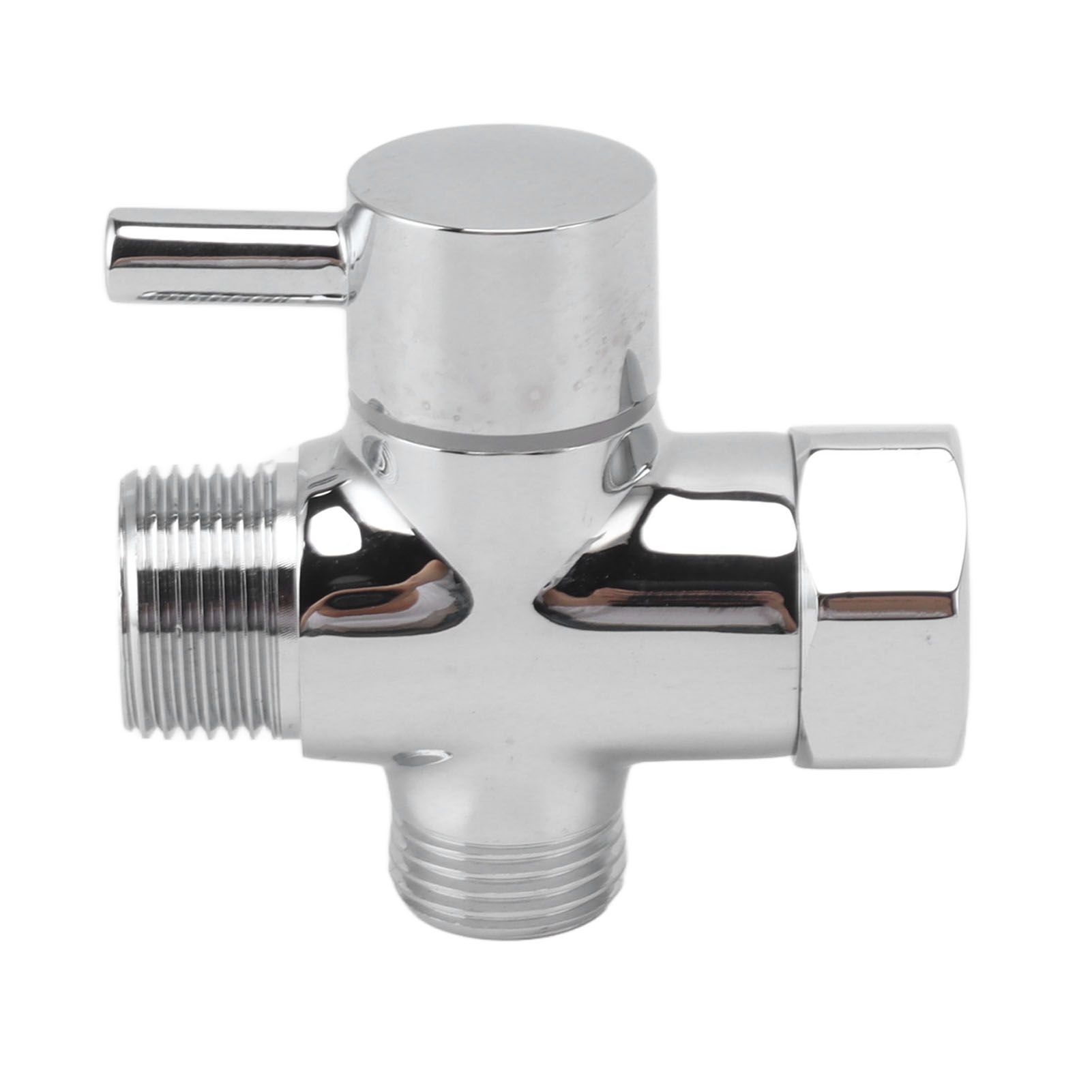 Brass 3 Way Shower Arm Diverter Valve 3 Way Water Valve Water Separator Shower view 8