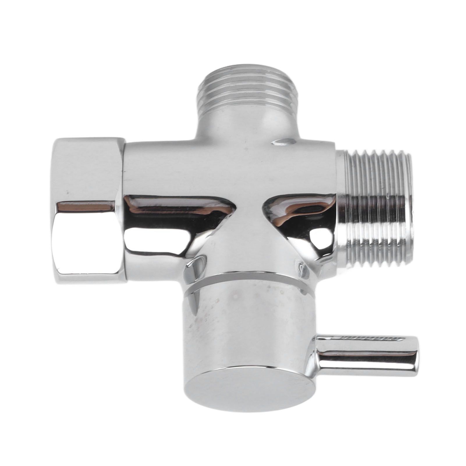 Brass 3 Way Shower Arm Diverter Valve 3 Way Water Valve Water Separator Shower view 9