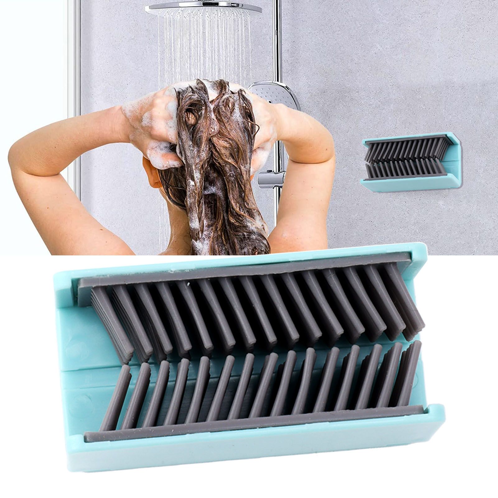 Hair Catcher Drain Protection Avoid Clogging Reusable Silicone Hair Trap for view 11