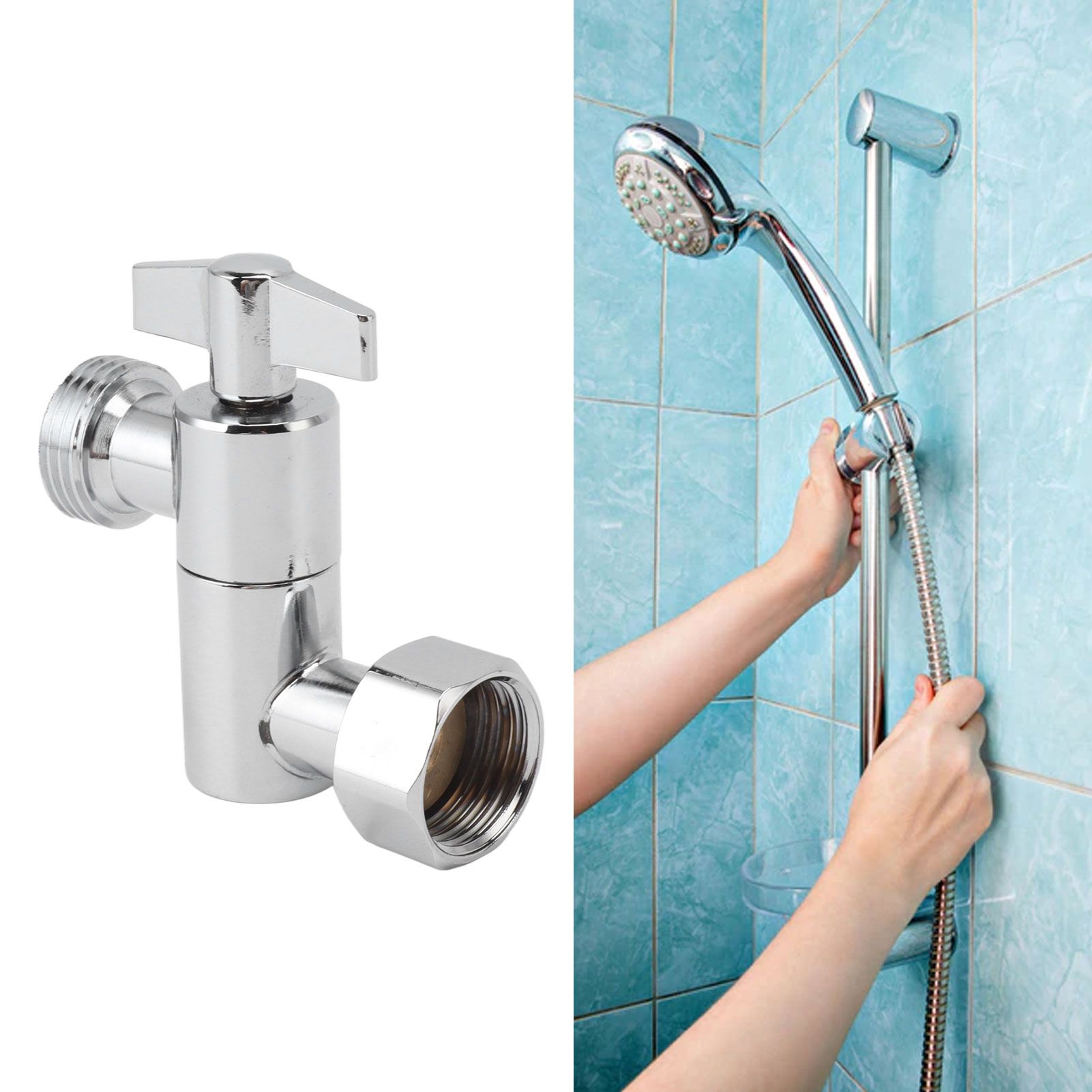 Shower Angle Adapter All Copper 135 Degree Universal Connection Shower Head view 12