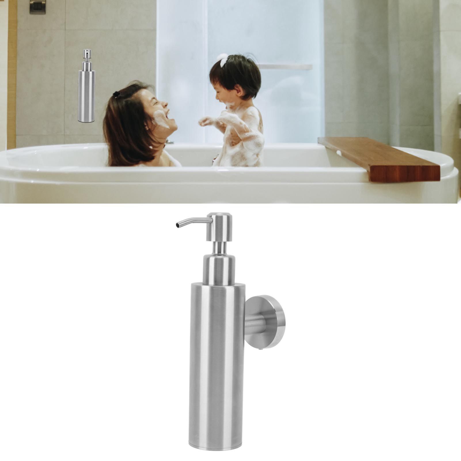 304 Stainless Steel Soap Dispenser Rustproof Refillable Soap Dispenser Soap view 12