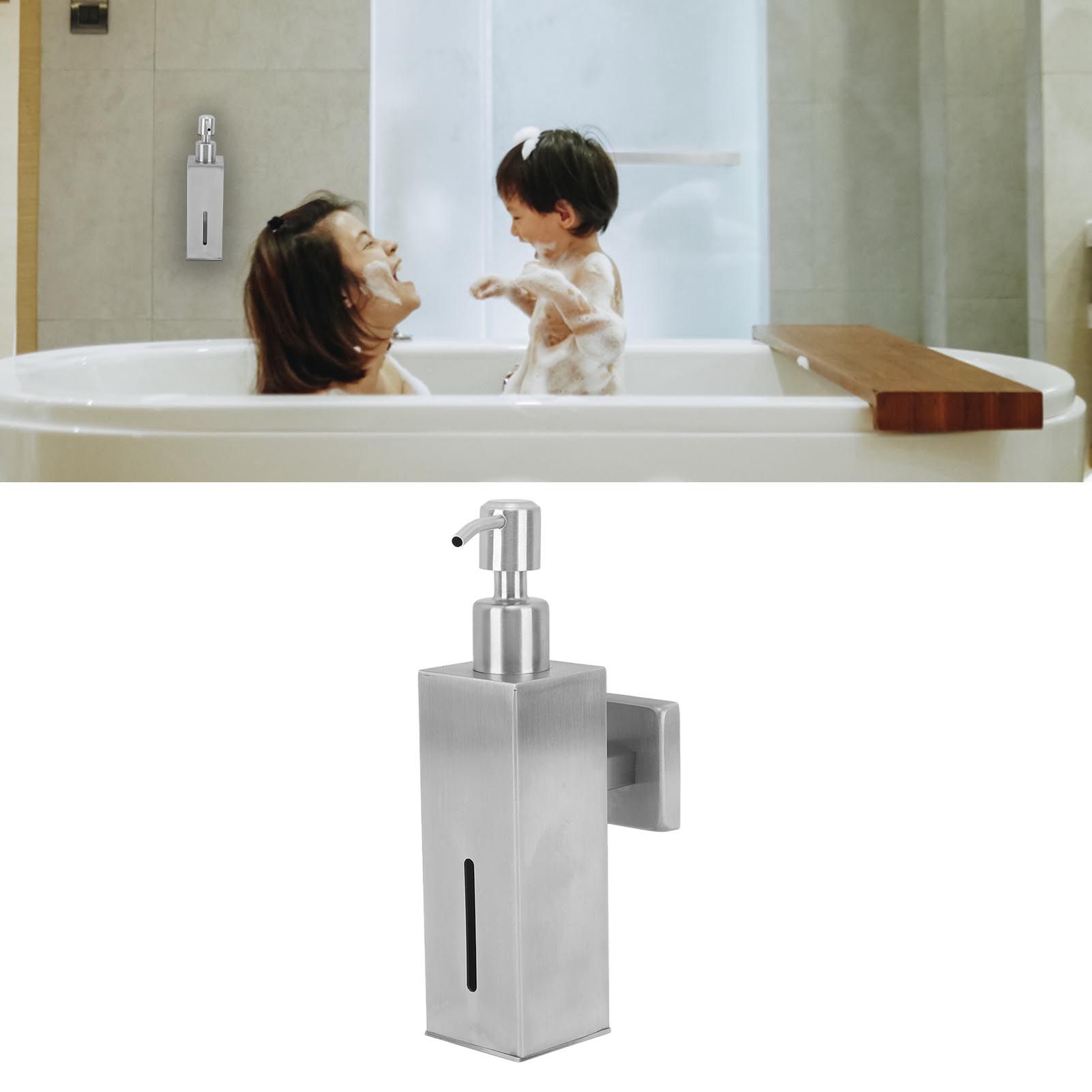 304 Stainless Steel Soap Dispenser Rustproof Refillable Soap Dispenser Soap view 12