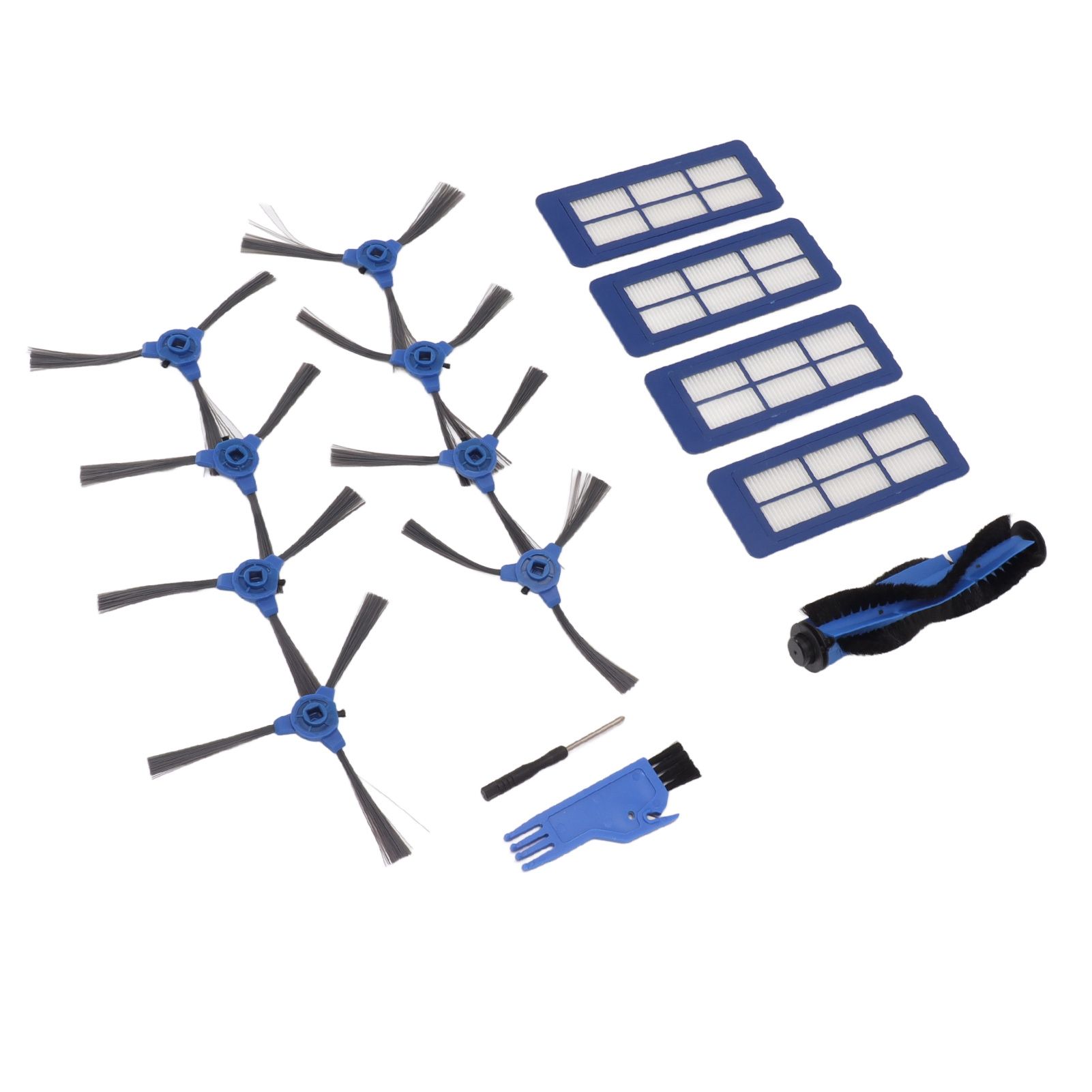Sweeping Robot Main Side Brush Filter Screen Replacement Kit for RoboVac 11S view 4