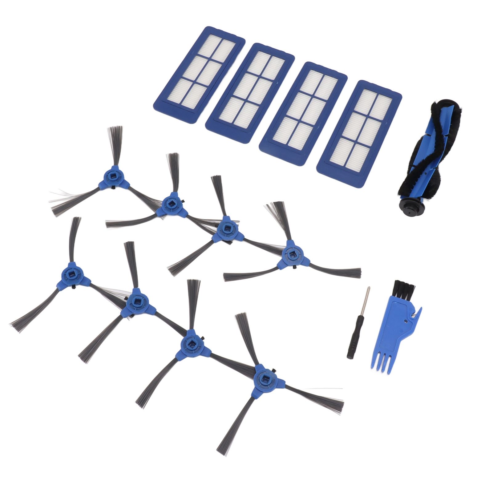 Sweeping Robot Main Side Brush Filter Screen Replacement Kit for RoboVac 11S view 7