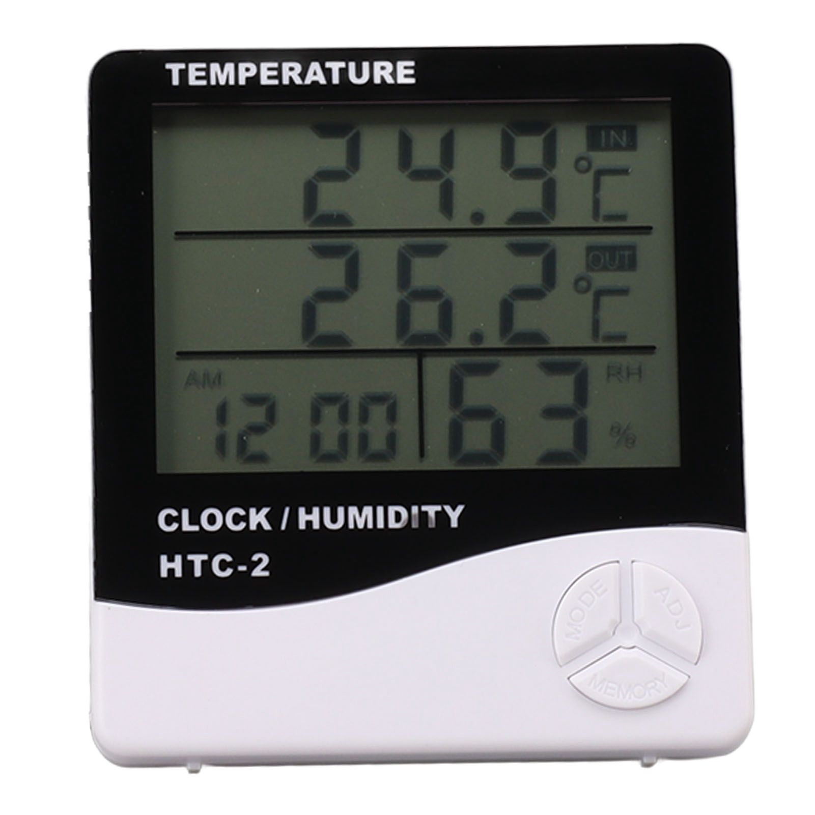 Indoor Outdoor Thermometer High Accuracy Digital Hygrometer Large Screen view 2
