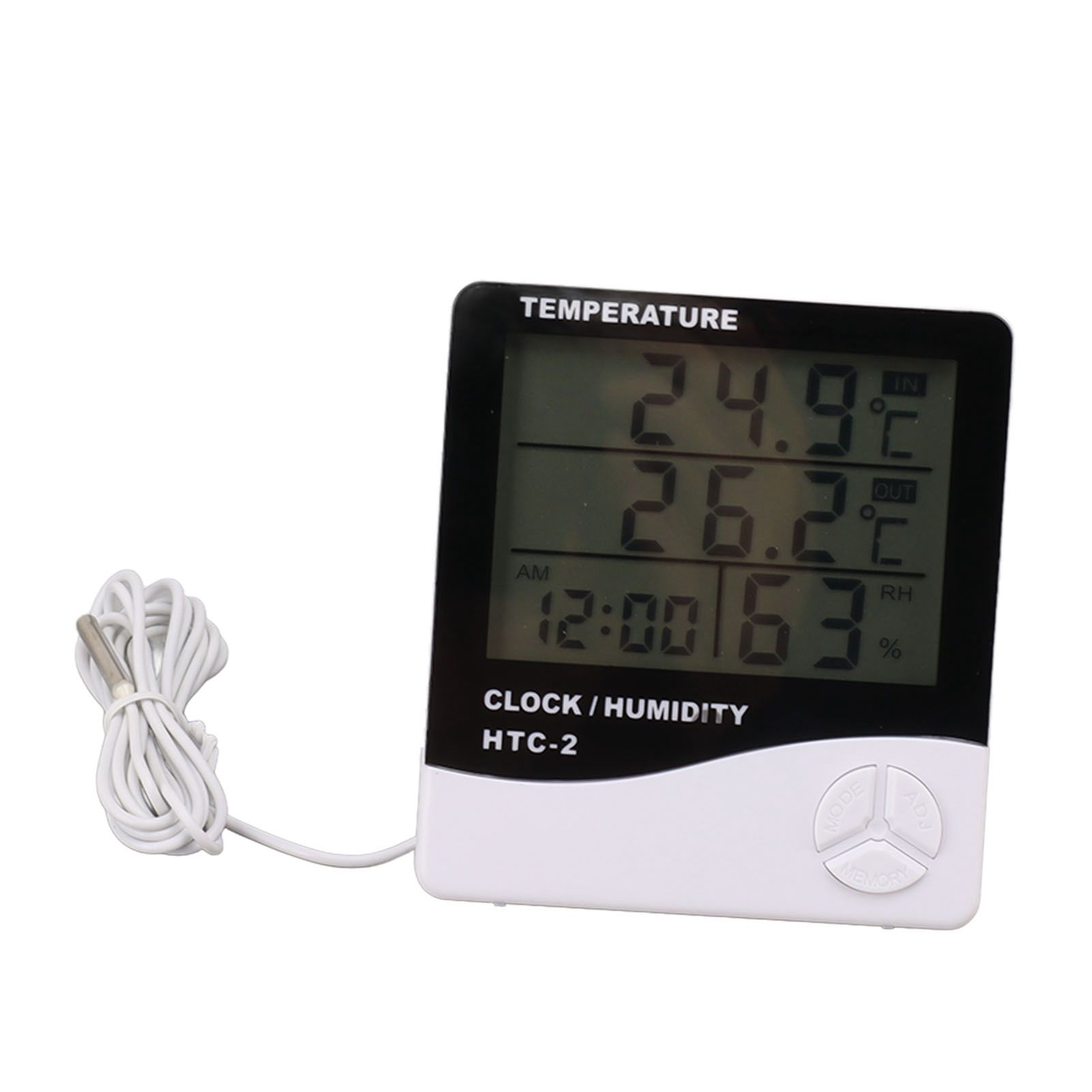 Indoor Outdoor Thermometer High Accuracy Digital Hygrometer Large Screen view 5