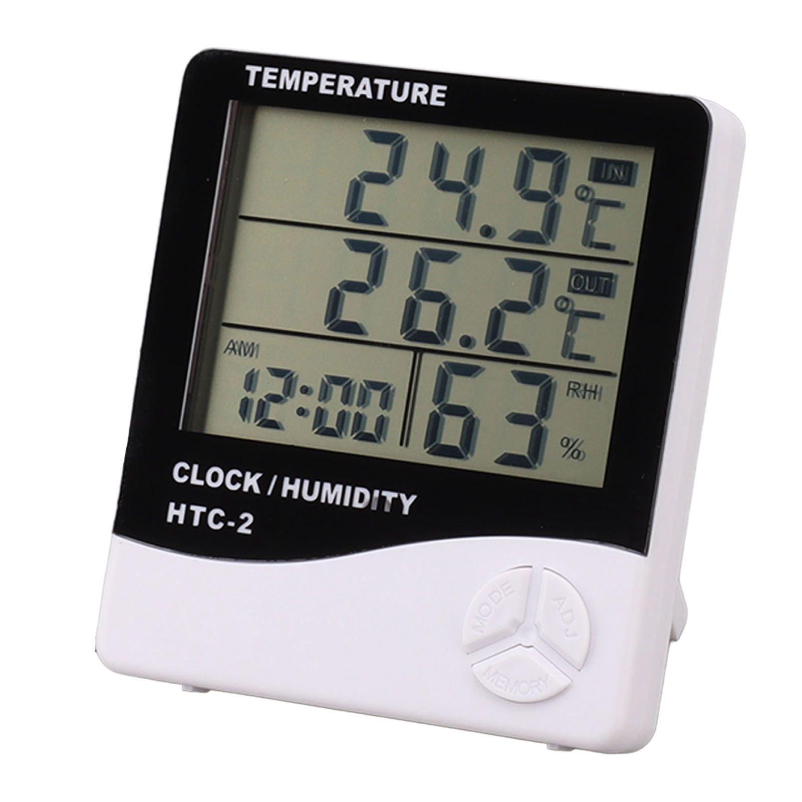 Indoor Outdoor Thermometer High Accuracy Digital Hygrometer Large Screen view 7