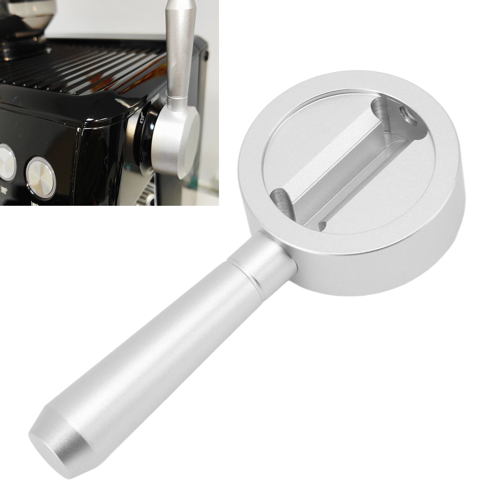 Coffee Machine Steam Lever Aluminium Alloy Coffee Machine Conversion Accessory view 11