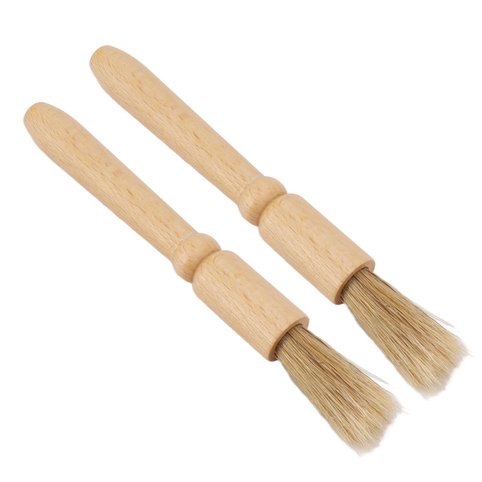 2 Pcs Coffee Grinder Cleaning Brush Wooden Tabletop Brush Cleaner for Bean view 10