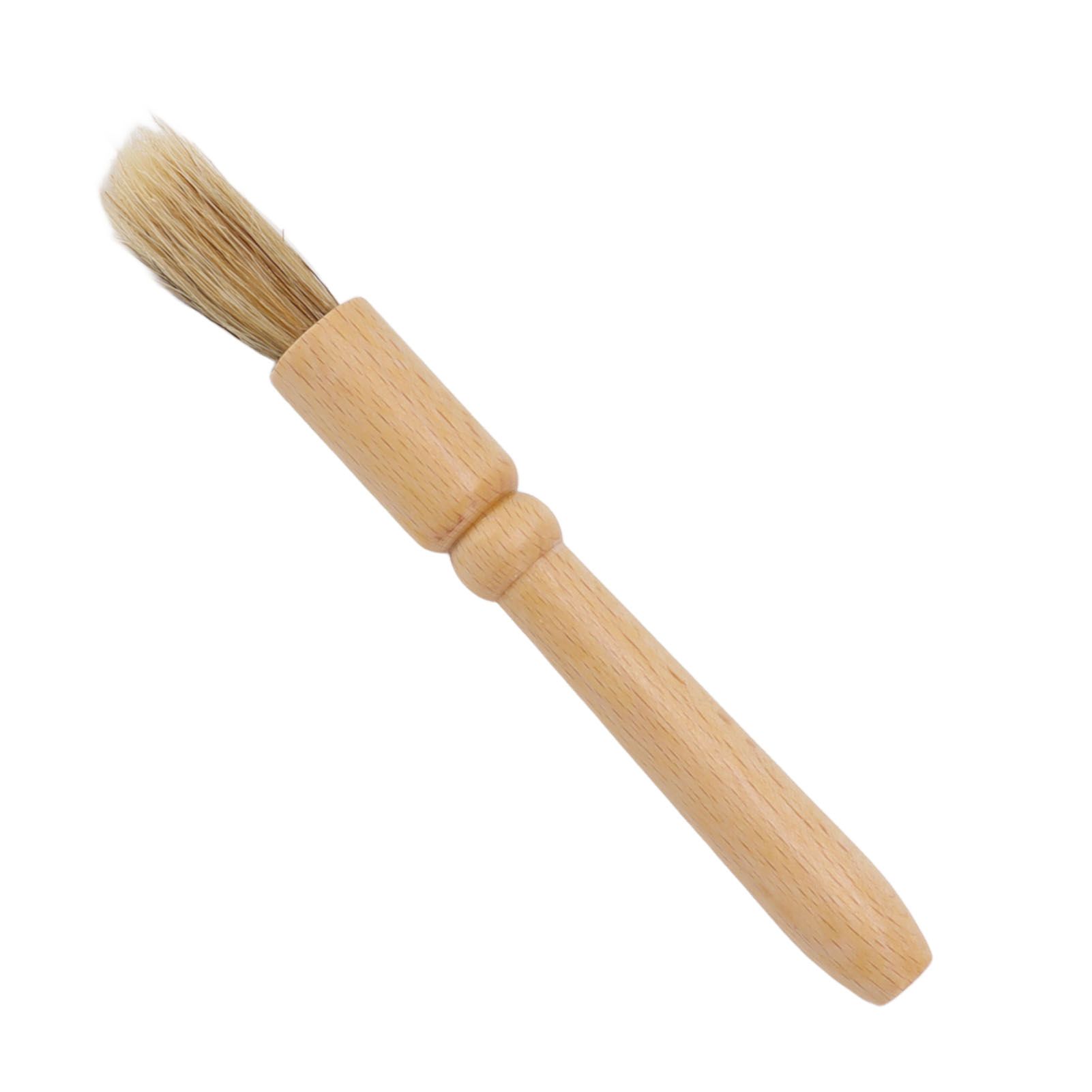 2 Pcs Coffee Grinder Cleaning Brush Wooden Tabletop Brush Cleaner for Bean view 14