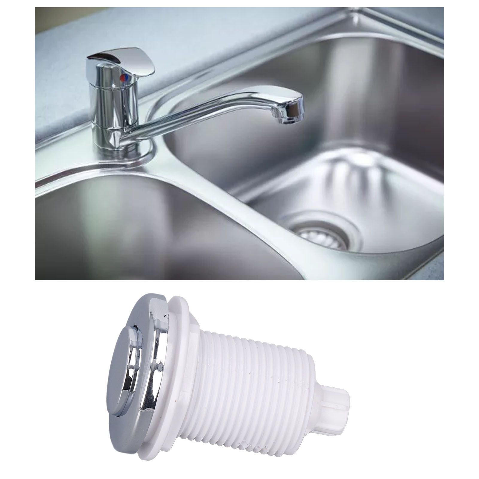 Air Switch Button Kit Garbage Disposal Air Switch Kit with Air Hose for Food view 11