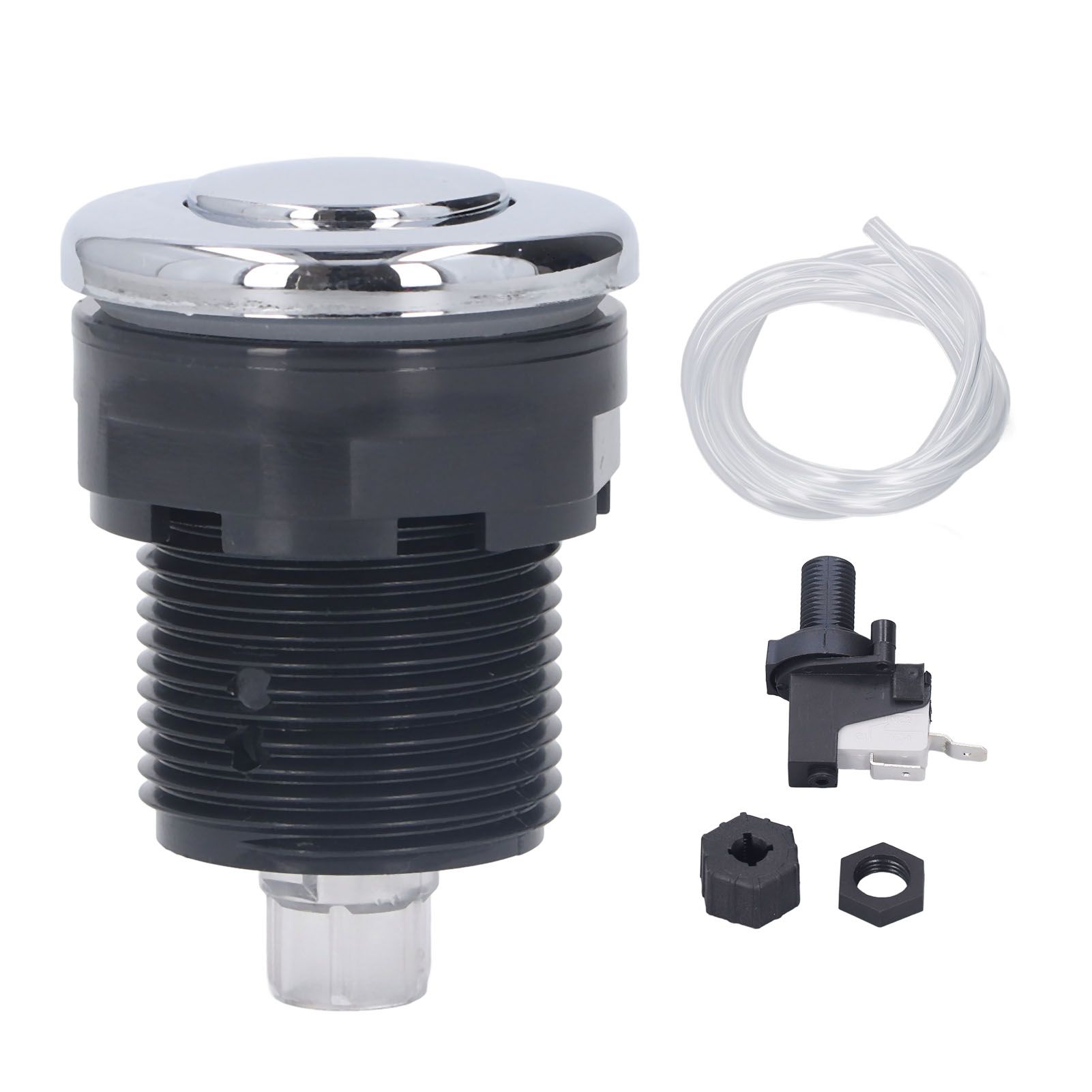 Garbage Disposal Air Switch Stainless Steel Head Flexible Spa Bathtub Air — image 1