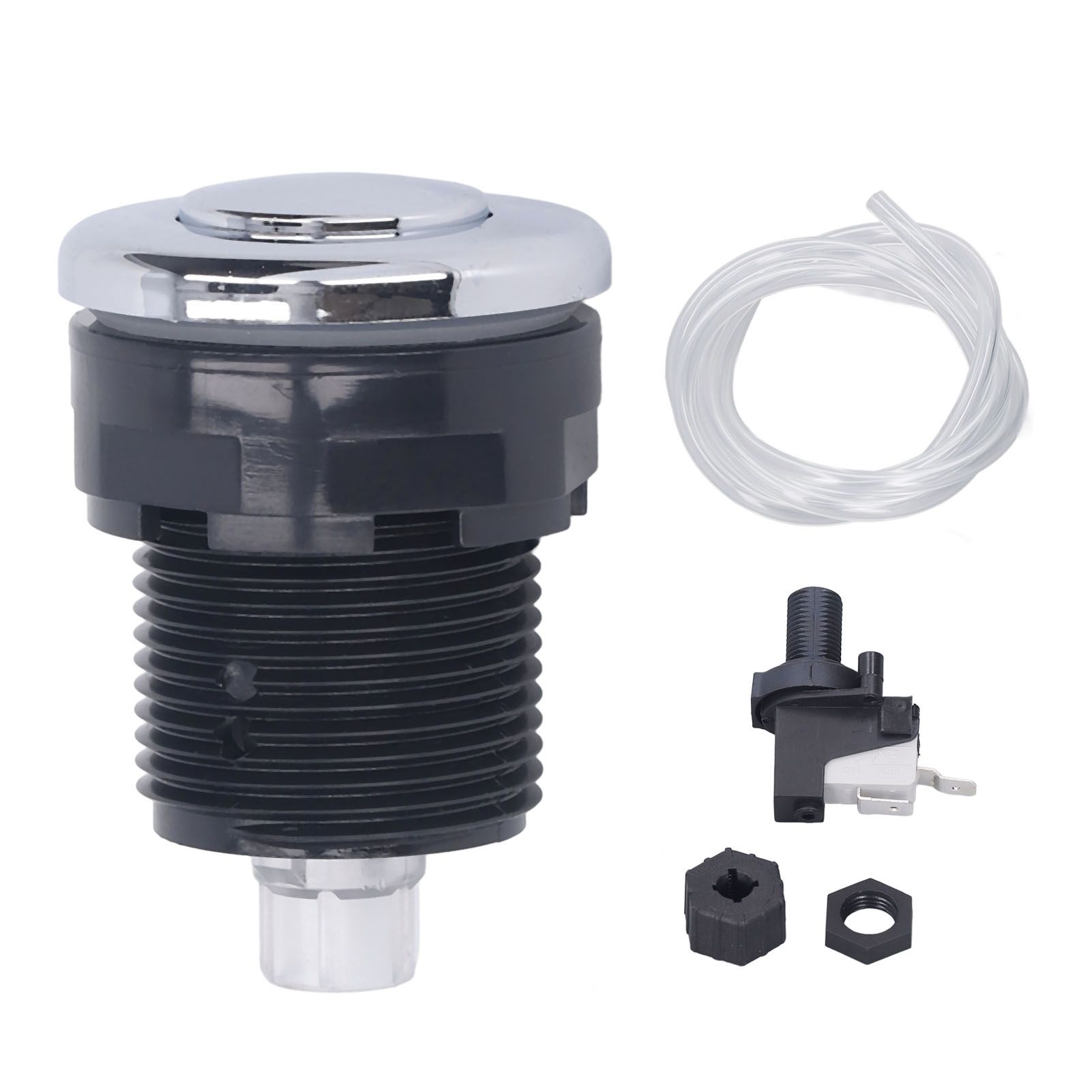 Garbage Disposal Air Switch Stainless Steel Head Flexible Spa Bathtub Air view 2