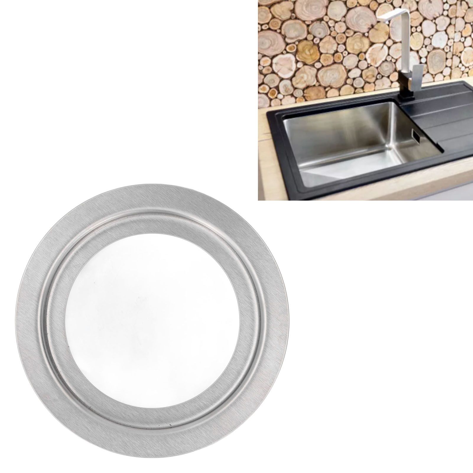 140mm Food Waste Disposer Adapter 140 to 110mm Diameter Stainless Steel Sink view 11