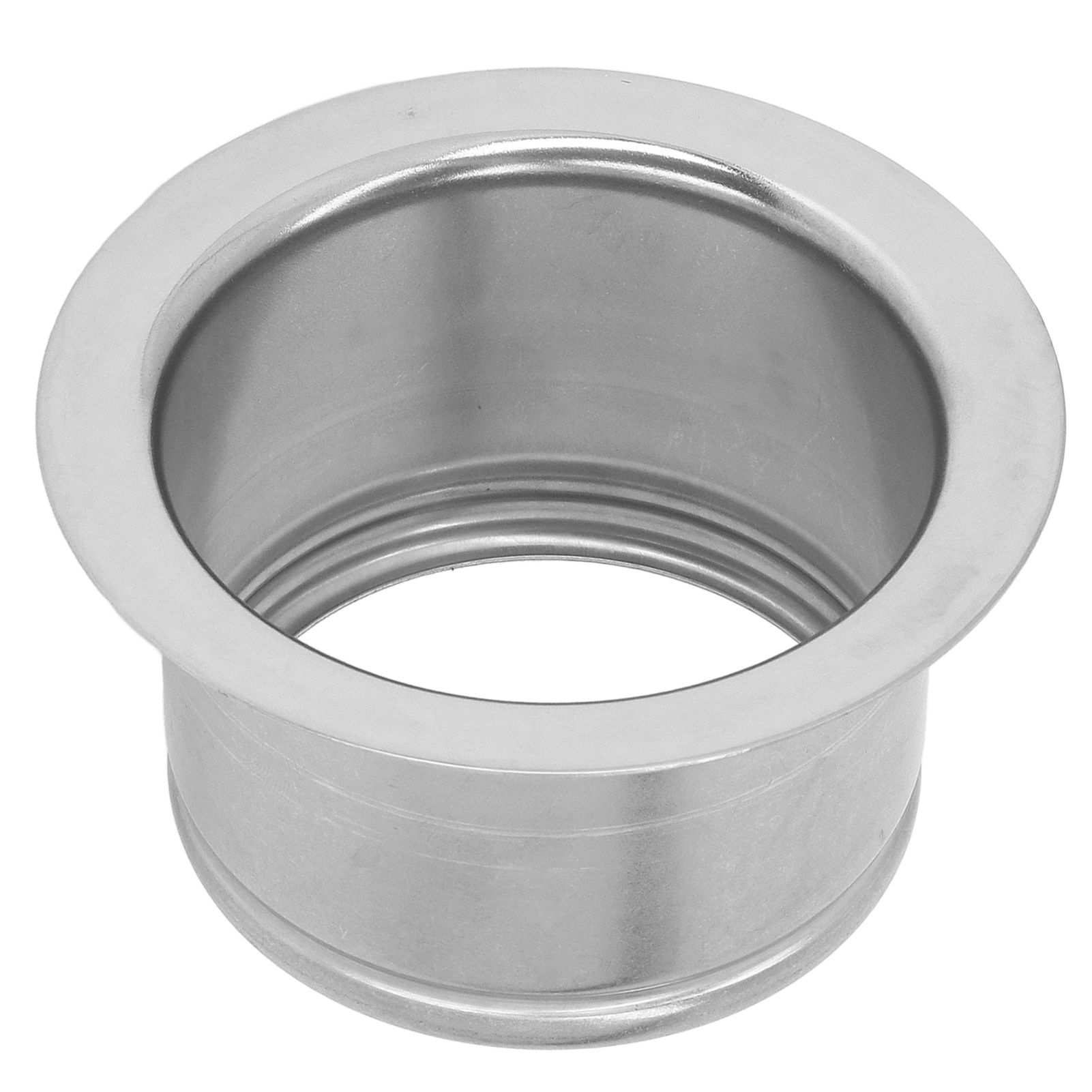 114mm Extended Sink Flange Stainless Steel Deep Garbage Disposal Flange view 3