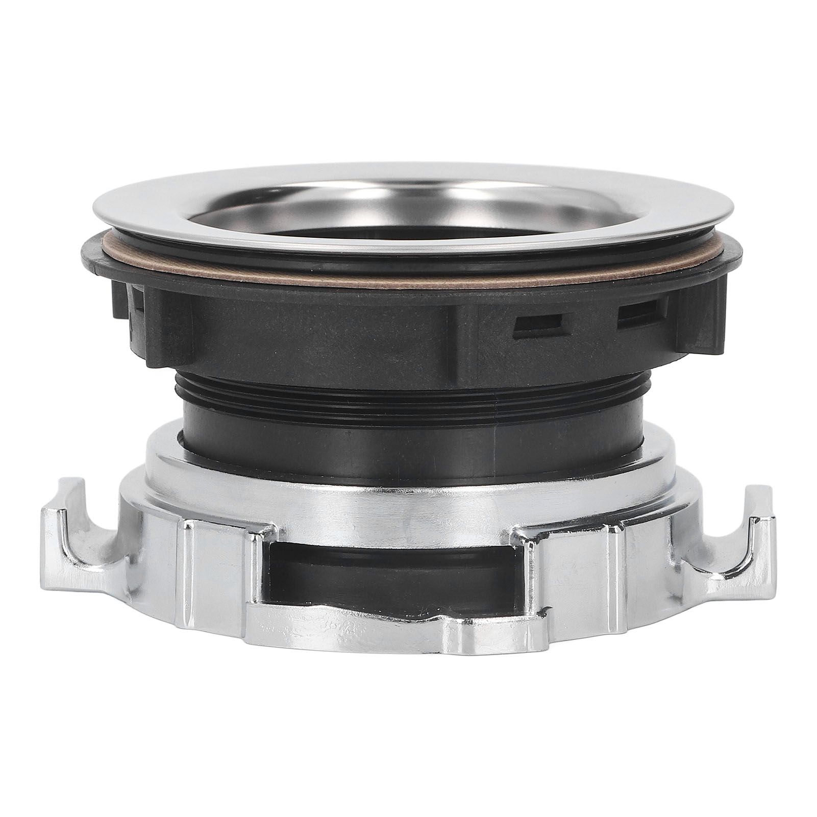 114mm Garbage Disposal Sink Flange Kit with Splash Guard Stainless Steel Food view 2