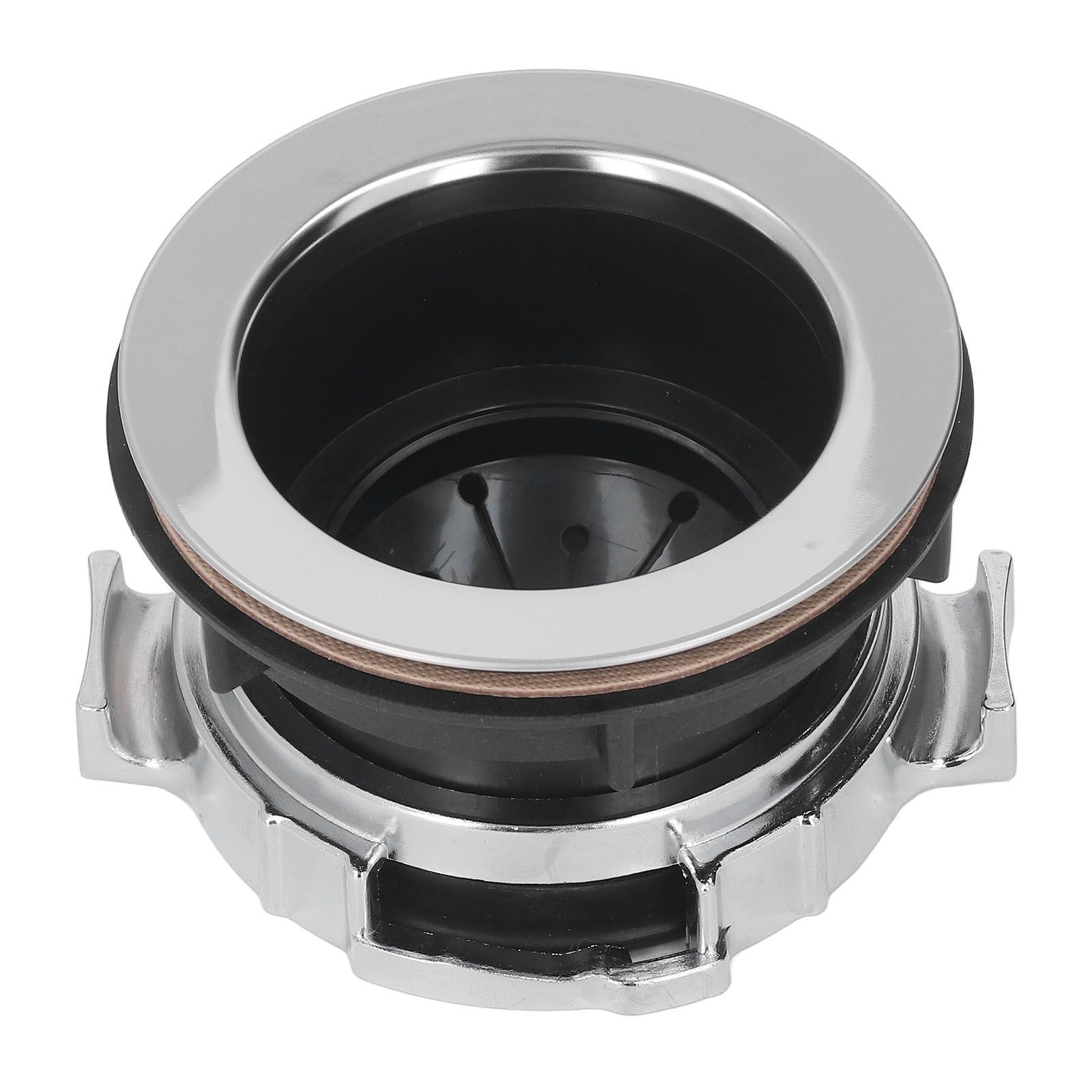 114mm Garbage Disposal Sink Flange Kit with Splash Guard Stainless Steel Food view 6