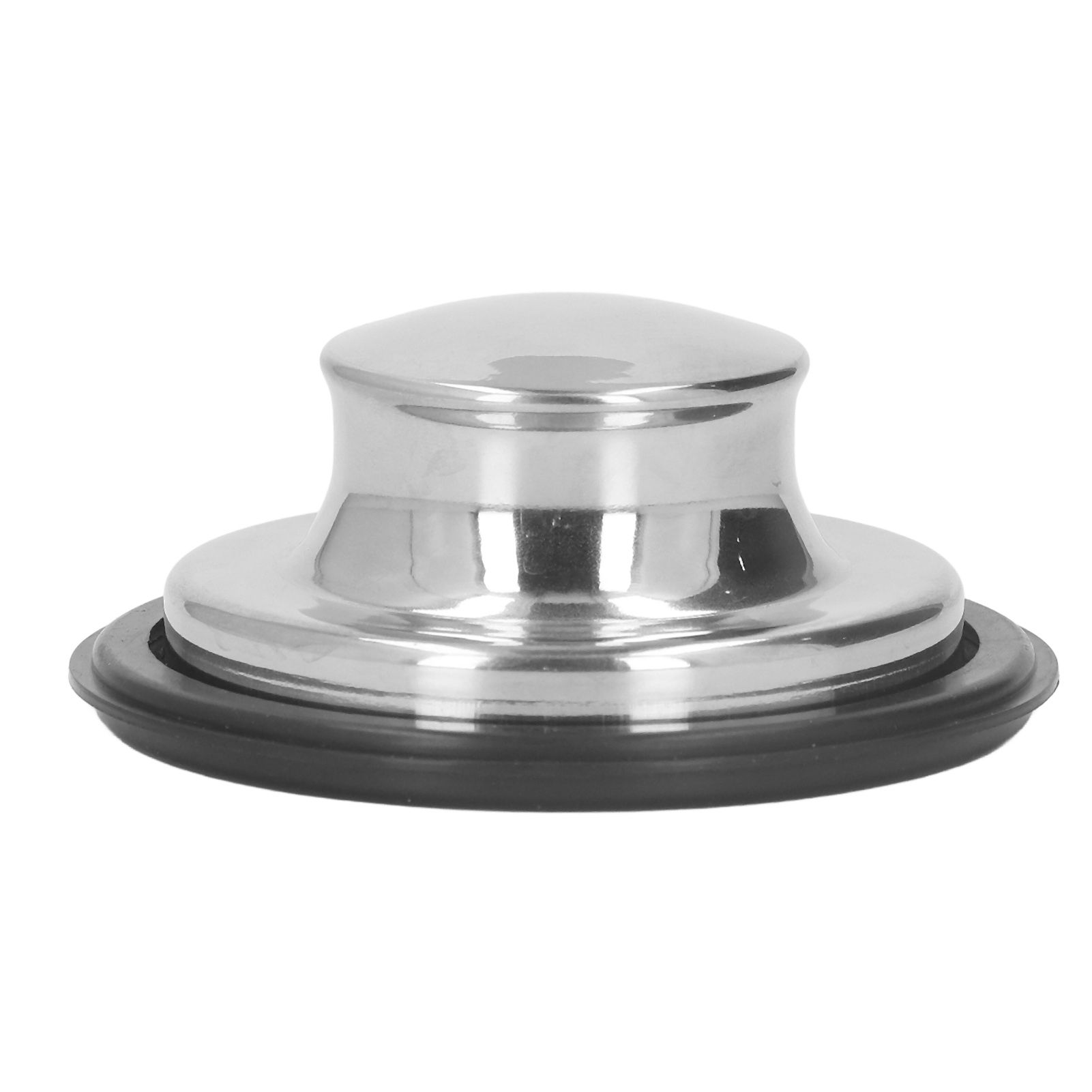 Kitchen Sink Stopper Brushed Stainless Steel Garbage Disposal Stopper Rubber view 4