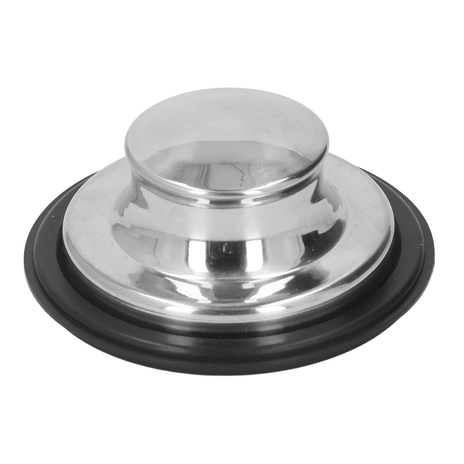 Kitchen Sink Stopper Brushed Stainless Steel Garbage Disposal Stopper Rubber view 5