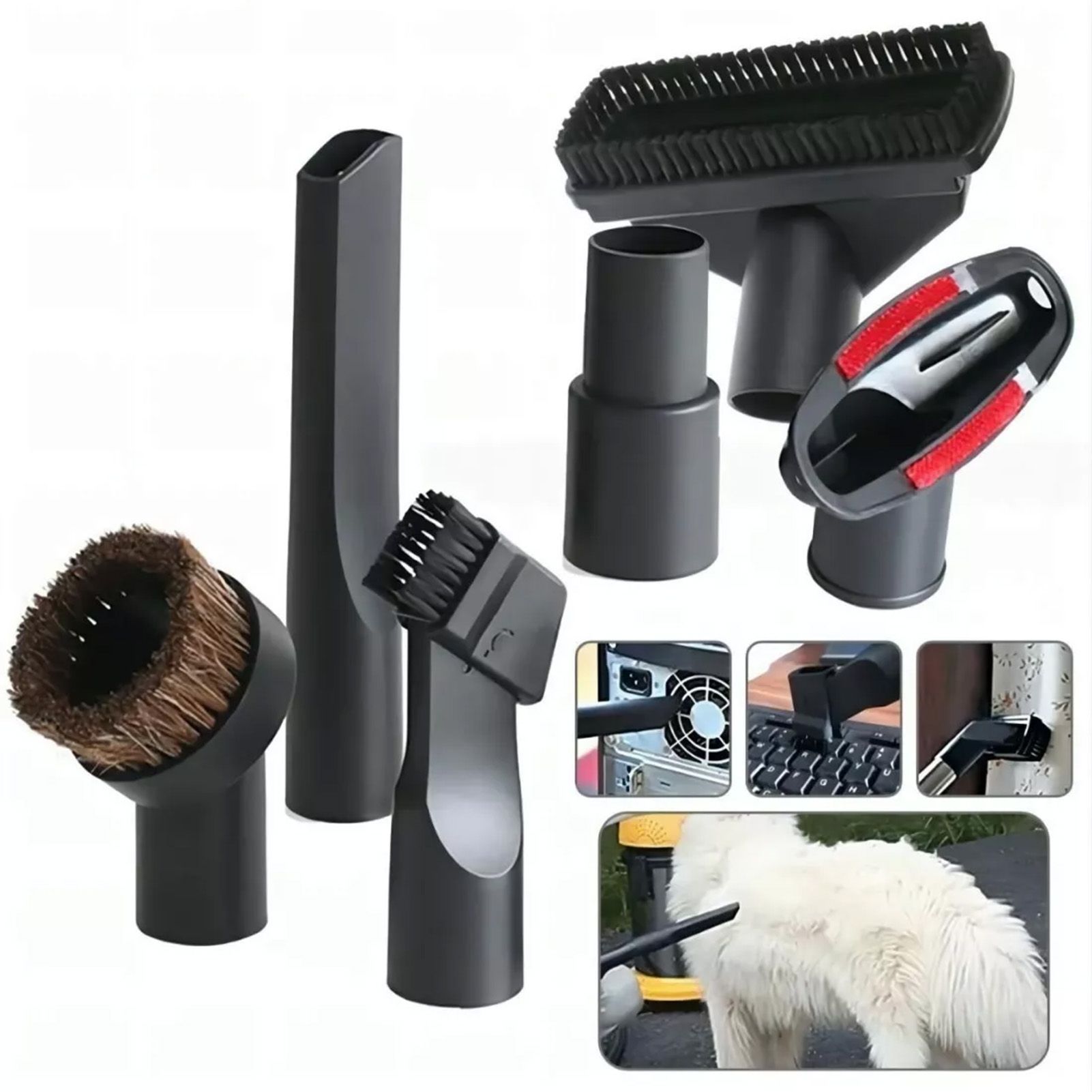 Vacuum Cleaner Accessories Replacement Brush Nozzle Vacuum Cleaning Kit for view 5