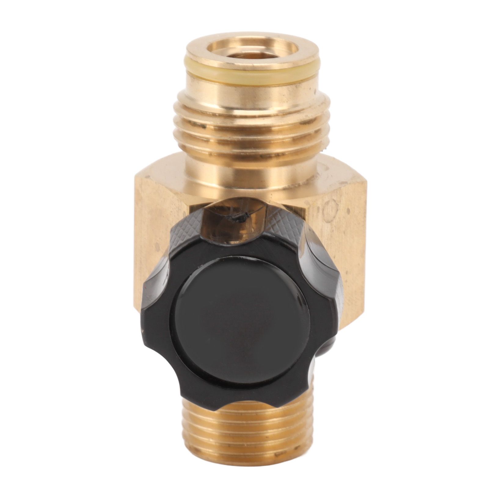 G1/2 14 CO2 Cylinder Refill Adapter 5000psi Maximum Pressure Brass M18x1.5 view 2