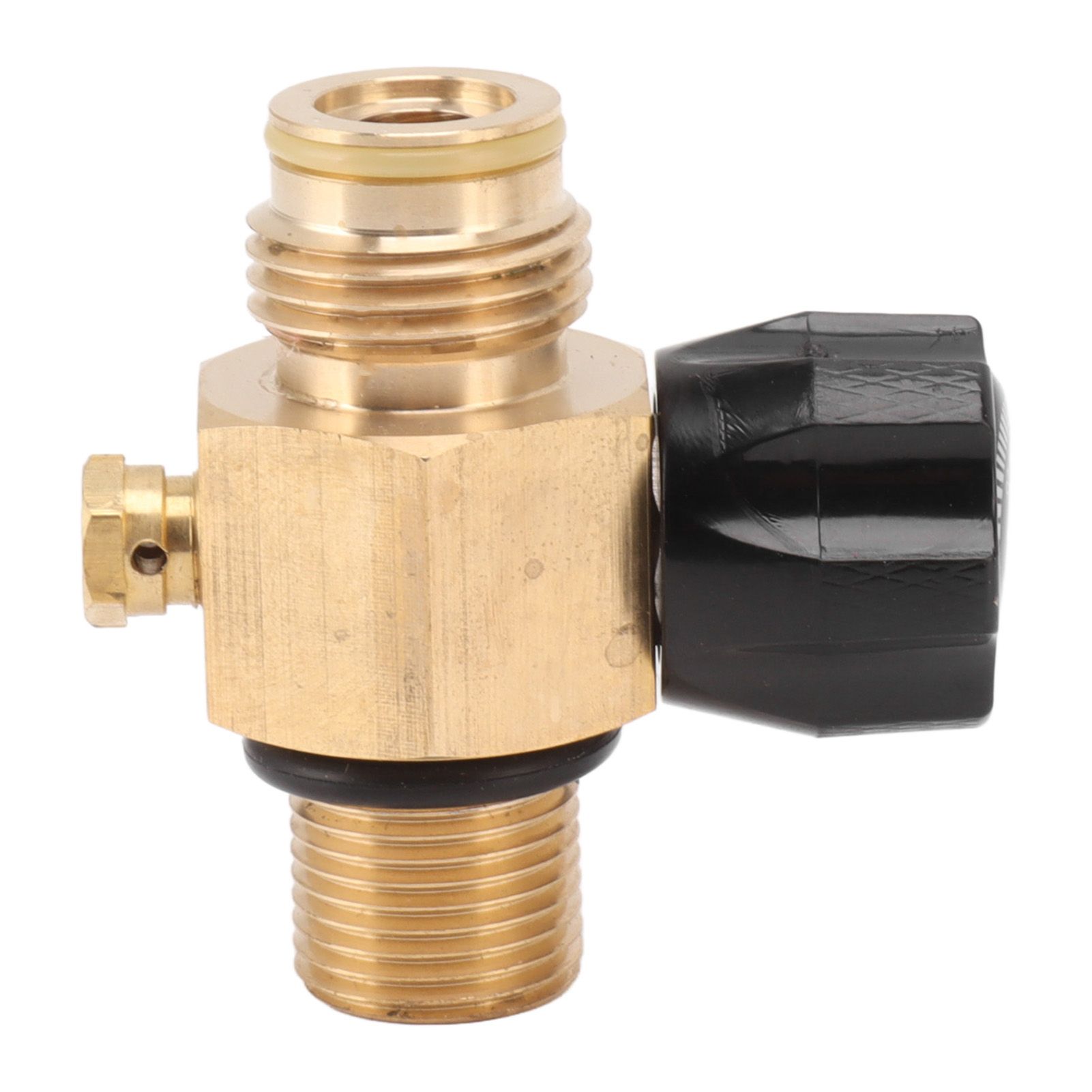 G1/2 14 CO2 Cylinder Refill Adapter 5000psi Maximum Pressure Brass M18x1.5 view 7