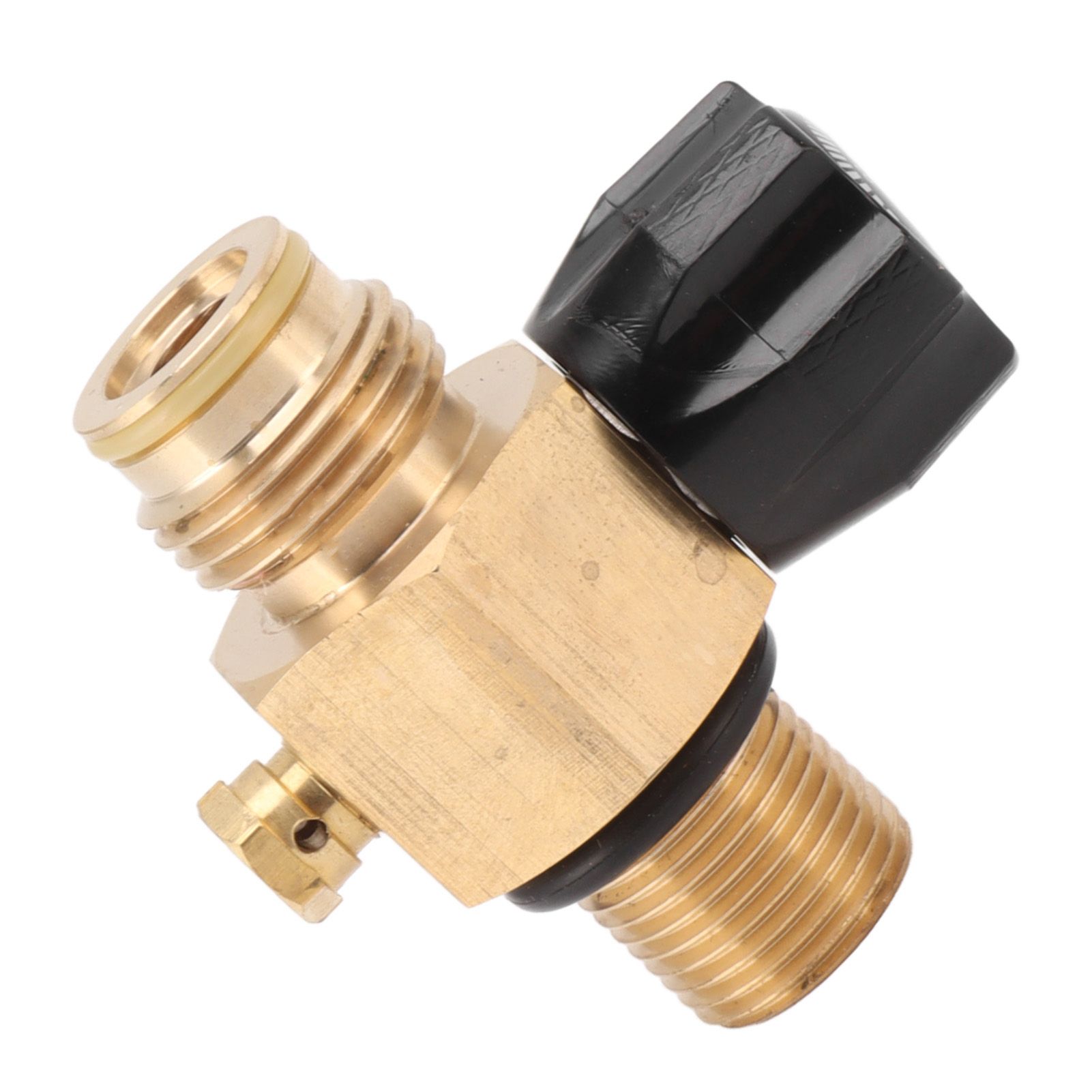 G1/2 14 CO2 Cylinder Refill Adapter 5000psi Maximum Pressure Brass M18x1.5 view 10