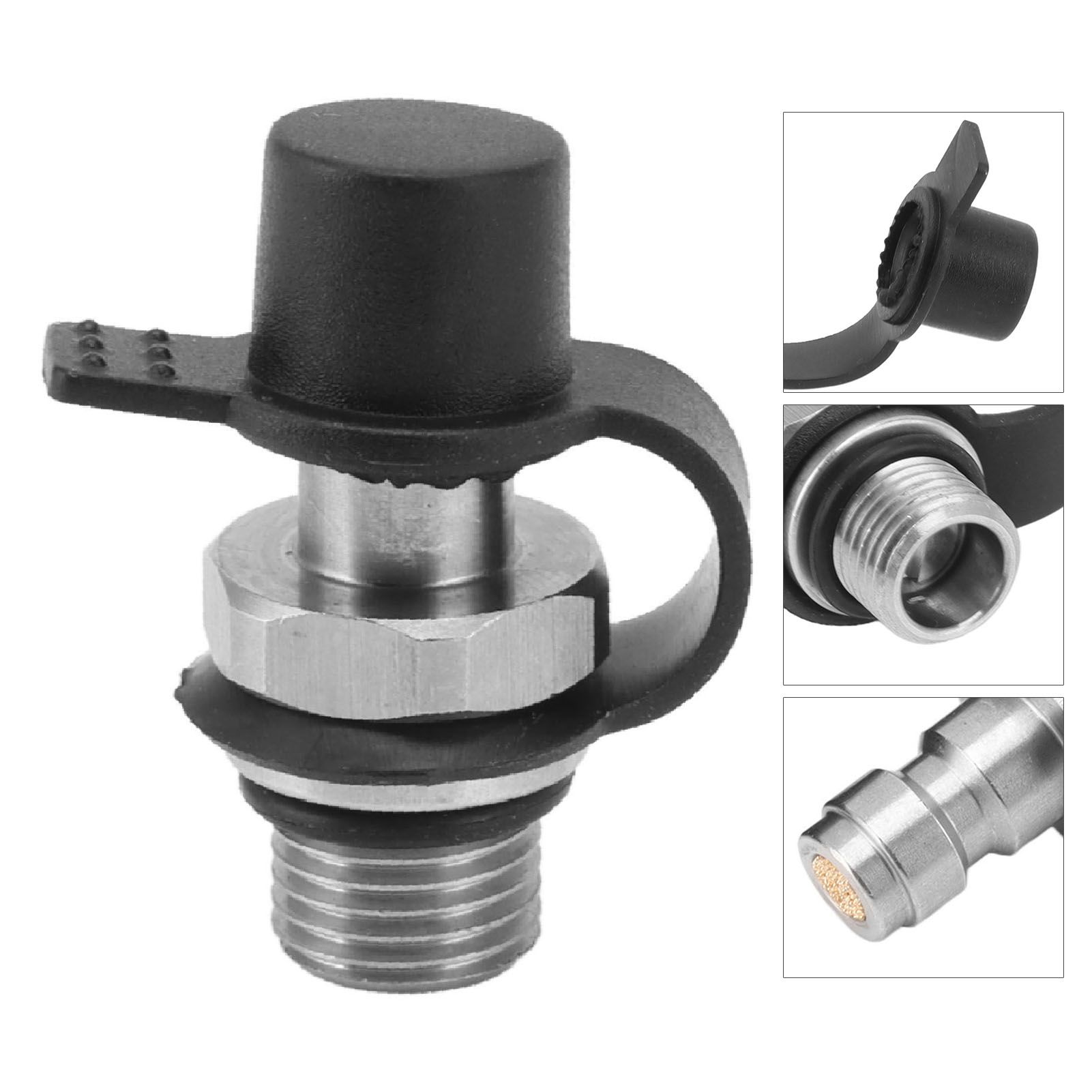 CO2 Inflation Connector M10x1 Male Stainless Steel Soda Water Bottle Parts view 11