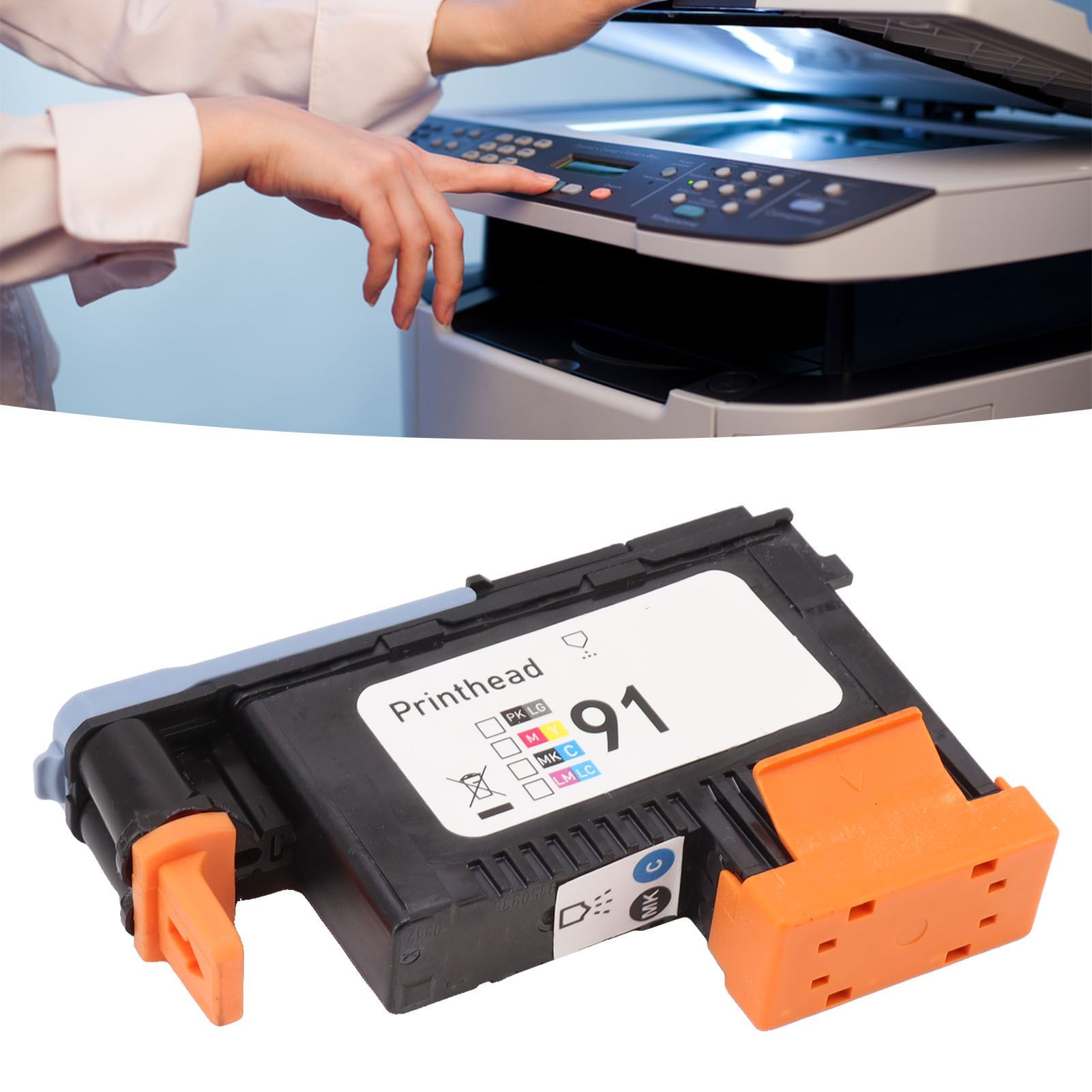 ABS Printhead Printer Head Replacement for Designjet Z6100 Z6100ps 91 Printer view 11