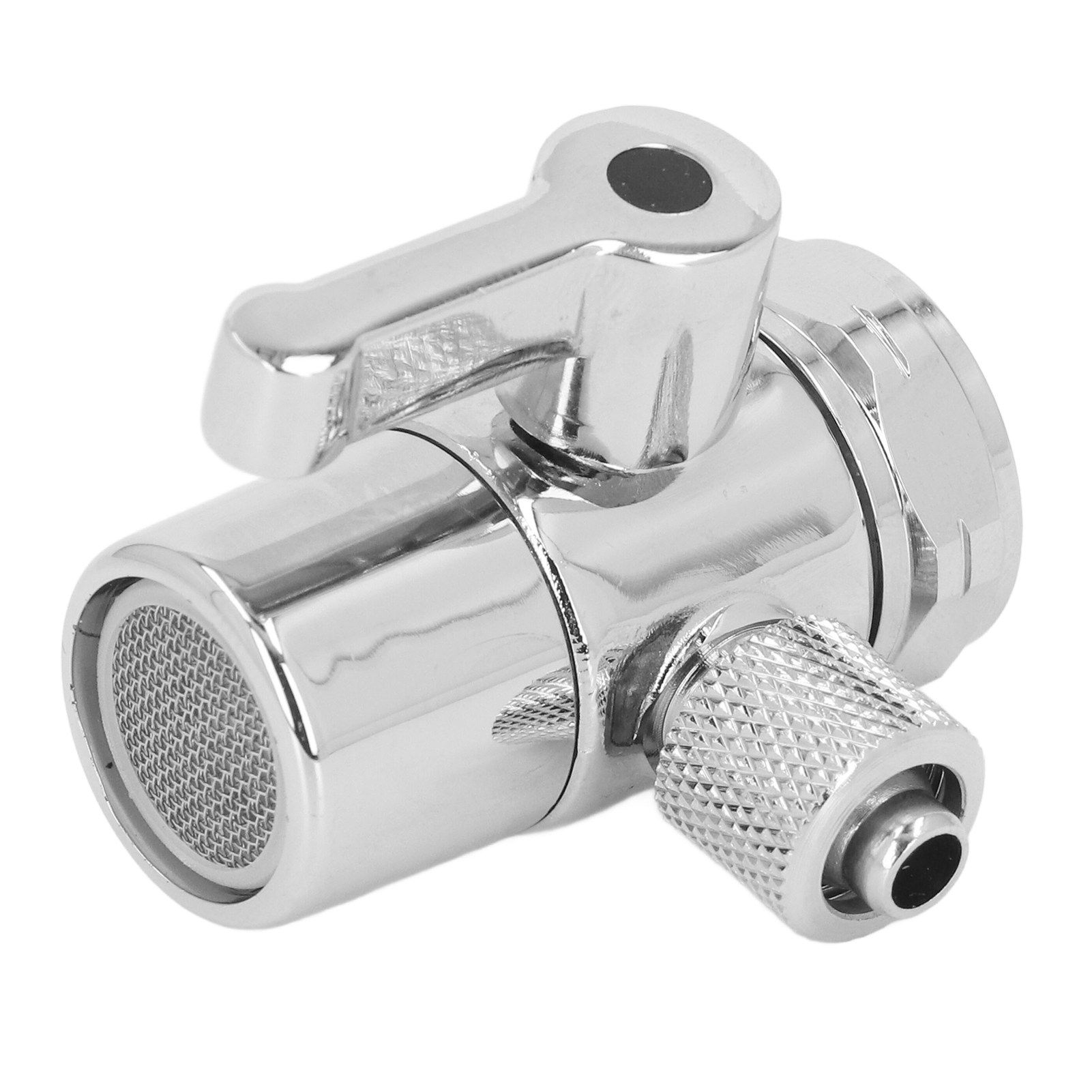 3/8in Faucet Diverter Valve M22 Female Thread Thickened Brass Sink Faucet view 9