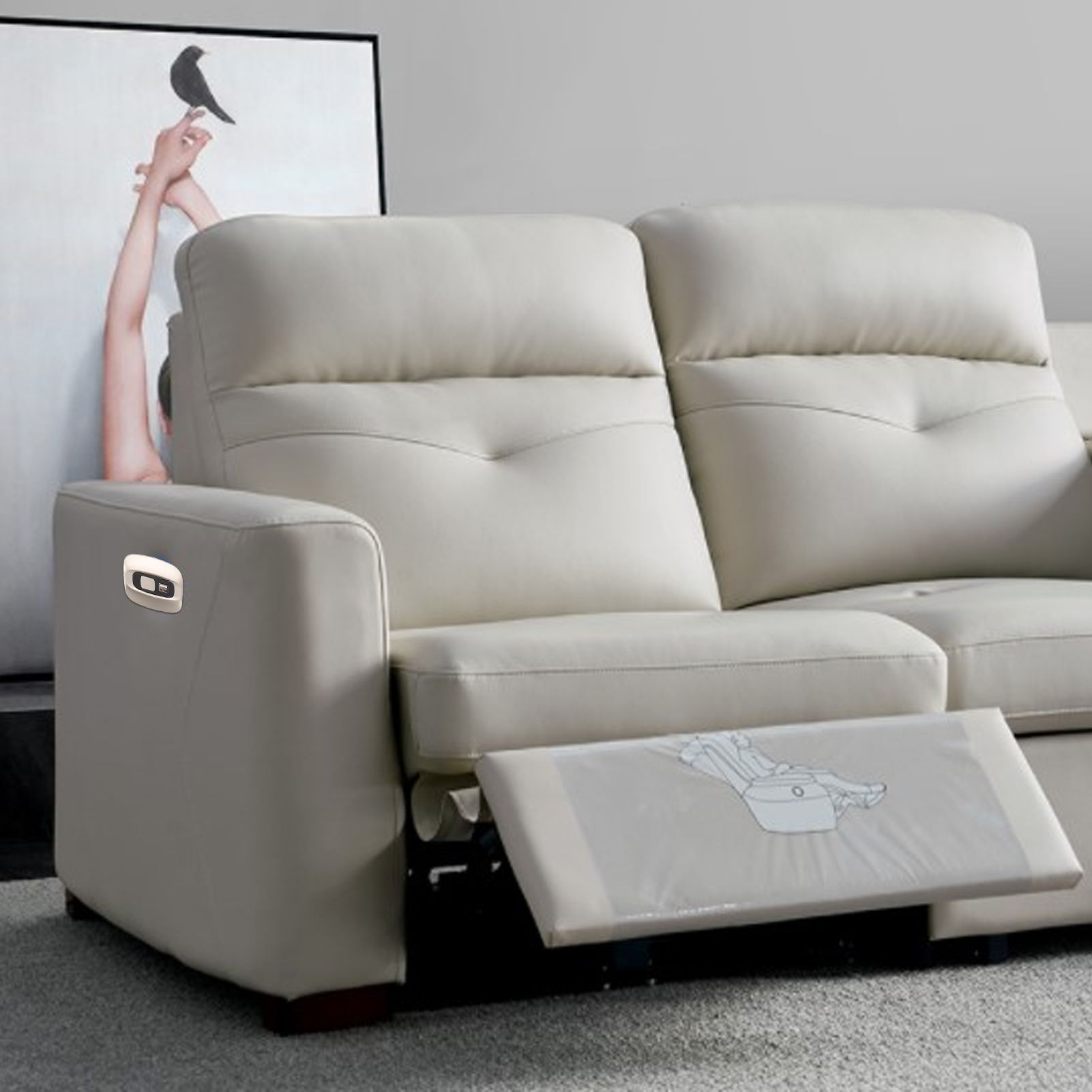 Lift Chair Hand Controller 5 Pin 2 Buttons Electric Sofa Power Recliner view 11
