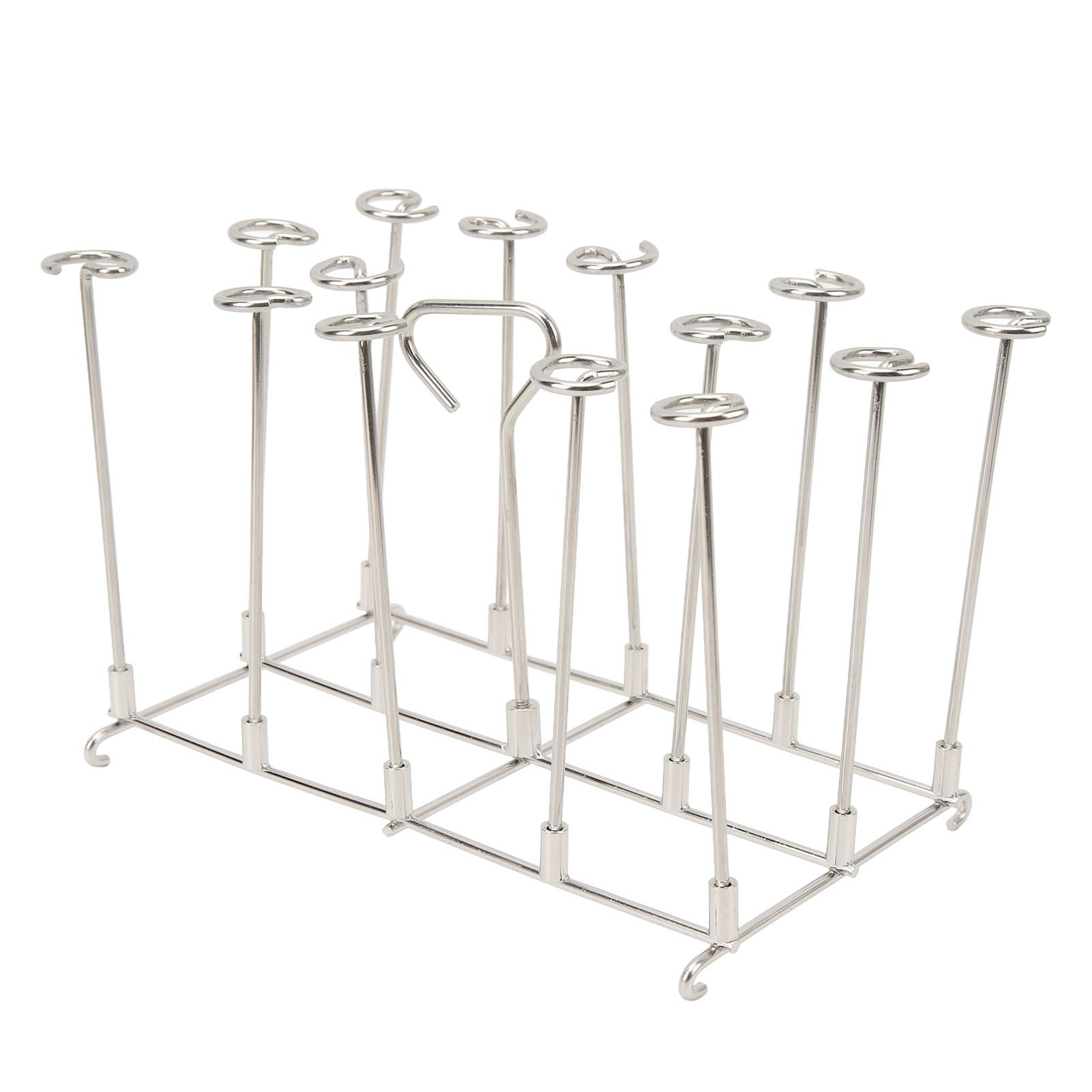 Skewer Stand Fryer Grill Rack Set Stainless Steel Vertical BBQ Grill Rack view 10