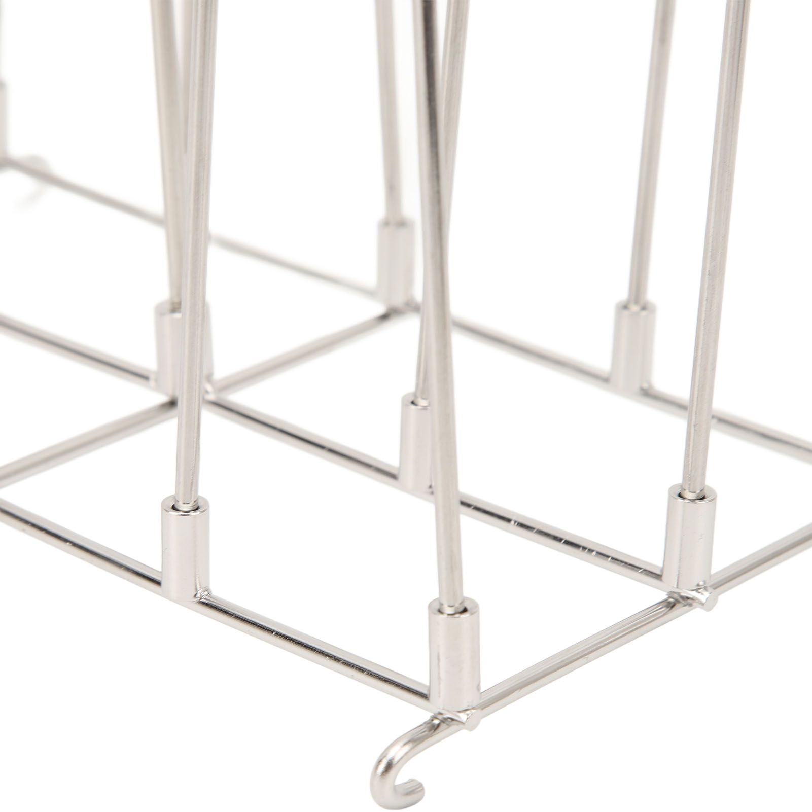 Skewer Stand Fryer Grill Rack Set Stainless Steel Vertical BBQ Grill Rack view 15