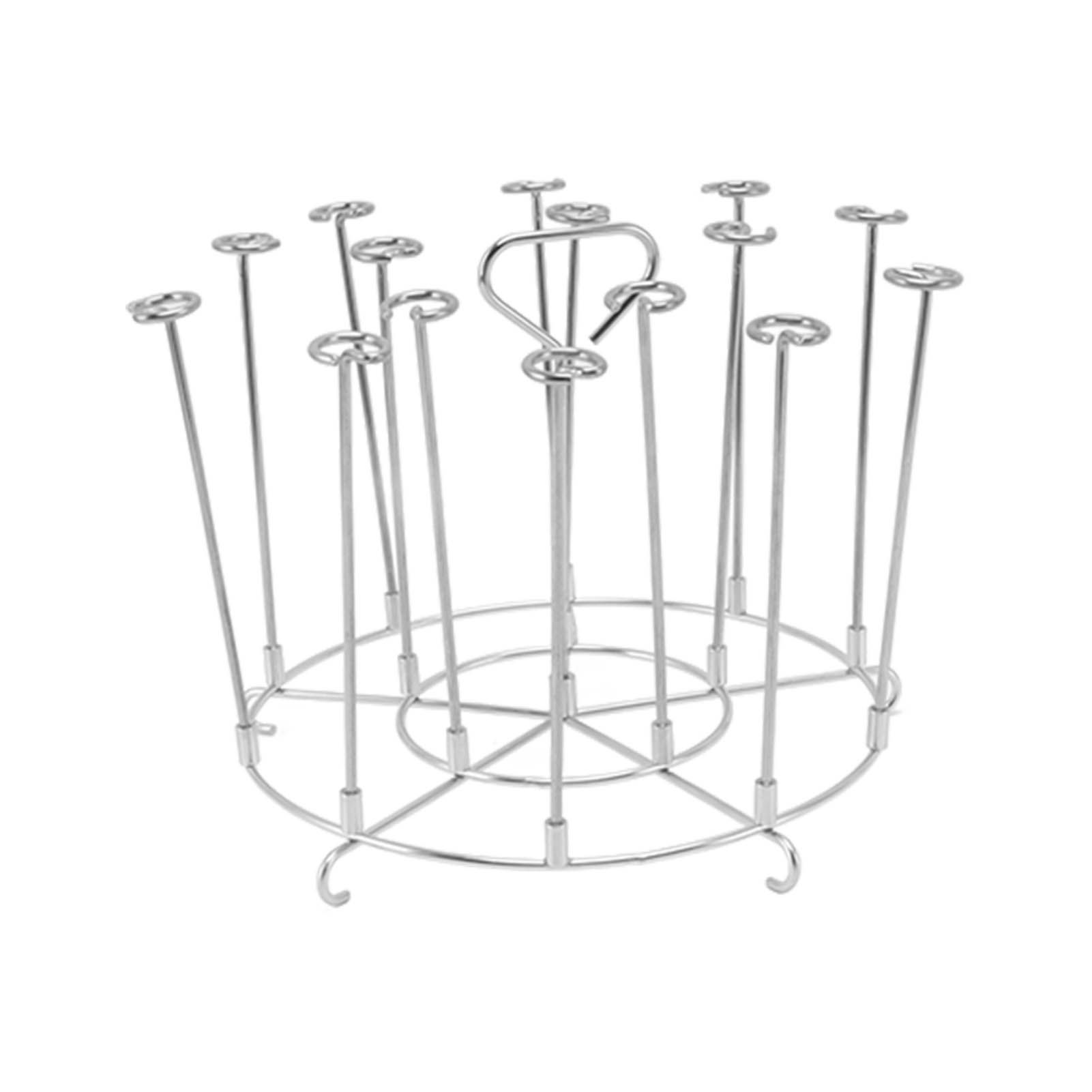 Skewer Stand Racks Stainless Steel Grilling Skewer Stand for Ninja Foodi Fryer 8QT view 2
