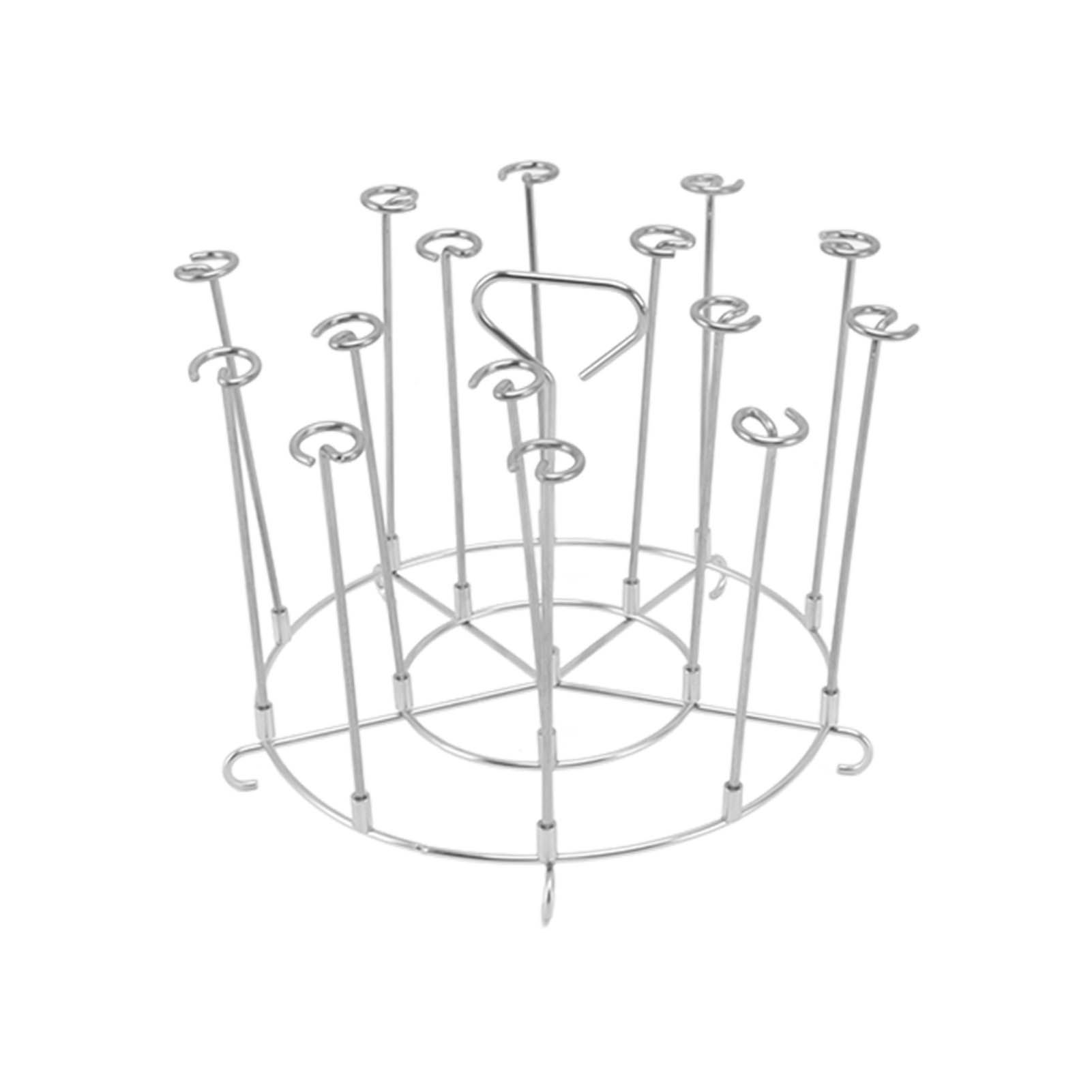 Skewer Stand Racks Stainless Steel Grilling Skewer Stand for Ninja Foodi Fryer 8QT view 7