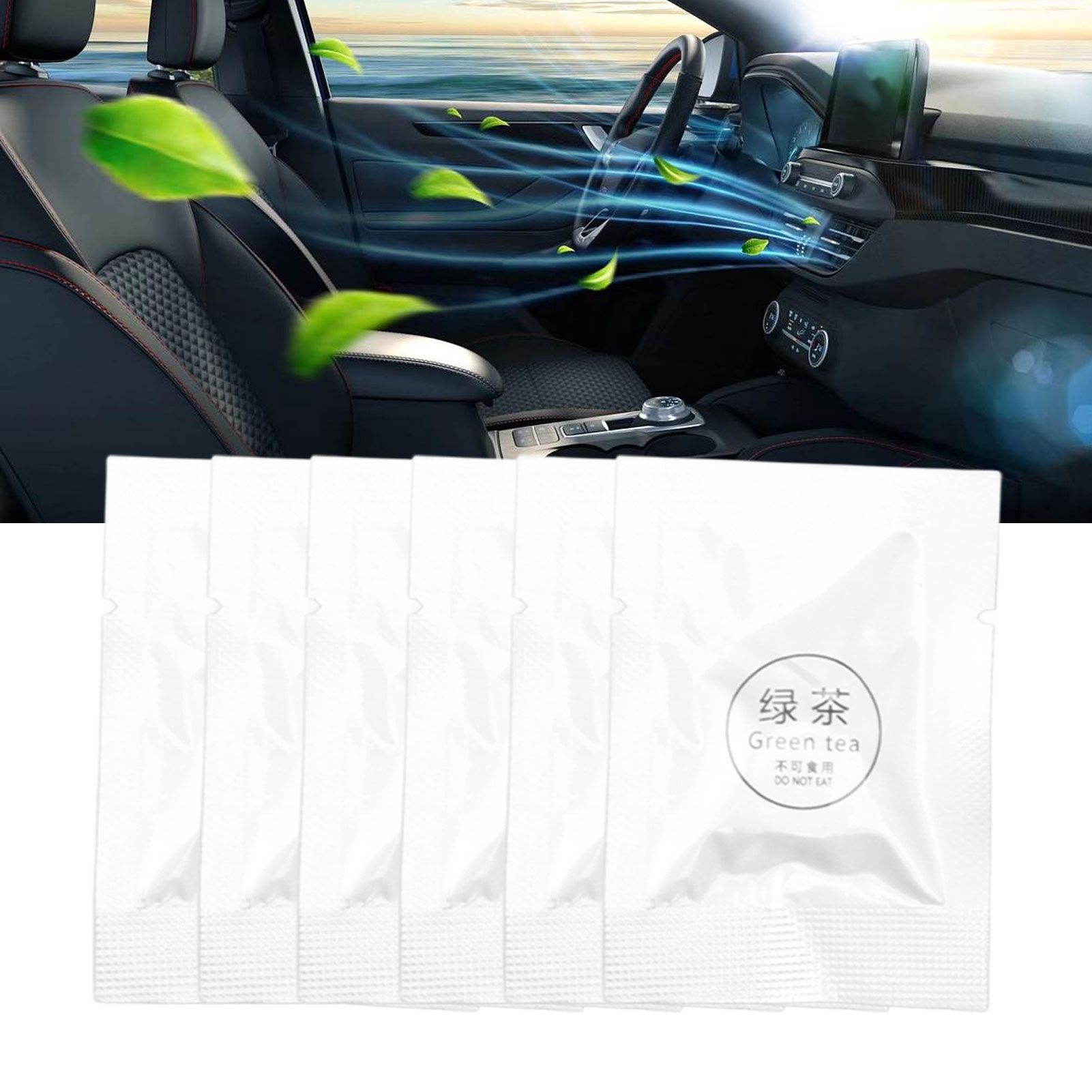 6 Pack Car Fragrance Replacement Tablets Portable Air Vent Clip Replacement view 12