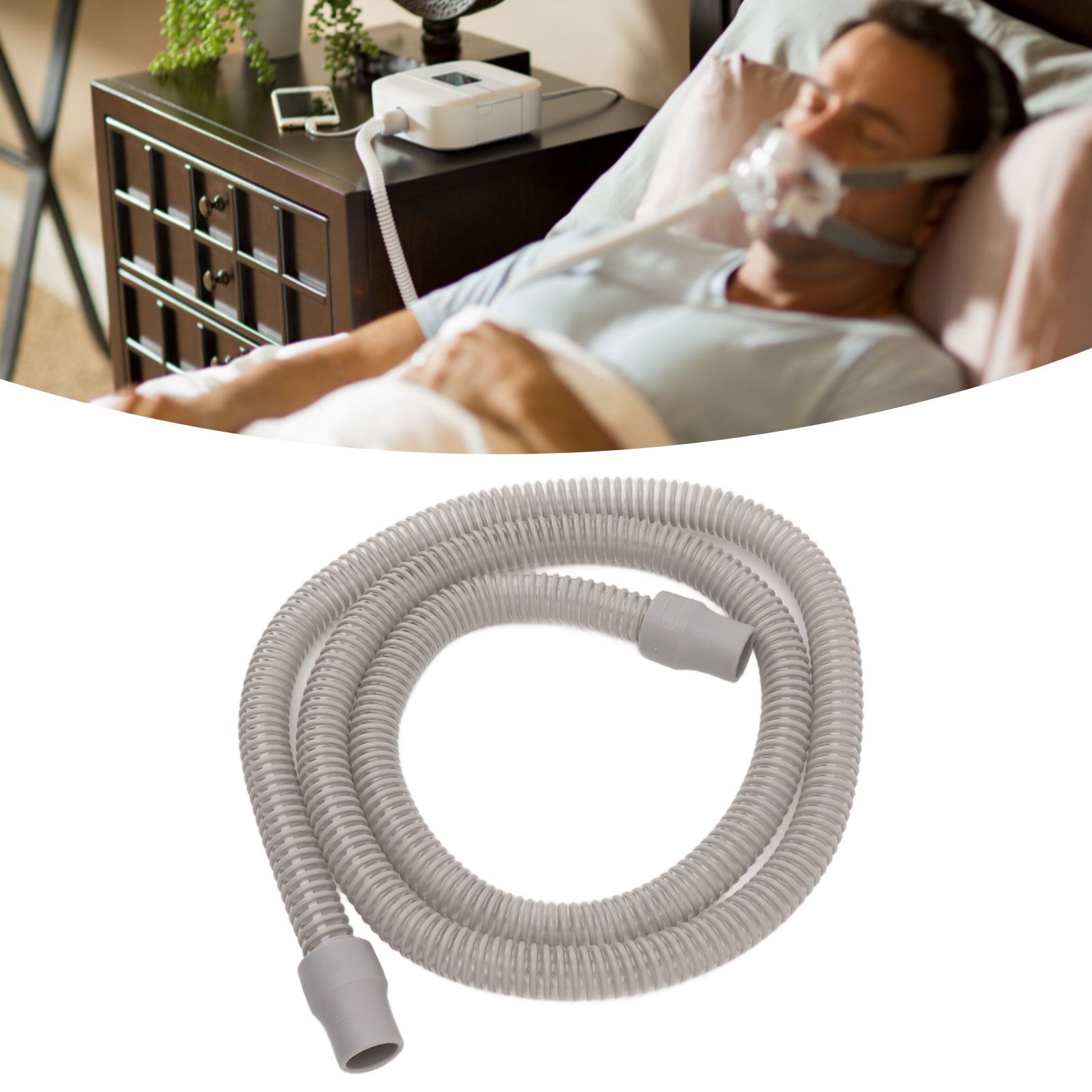 6FT Breathing Machine Tube Universal Flexible Connecting Tube Sealing for view 11