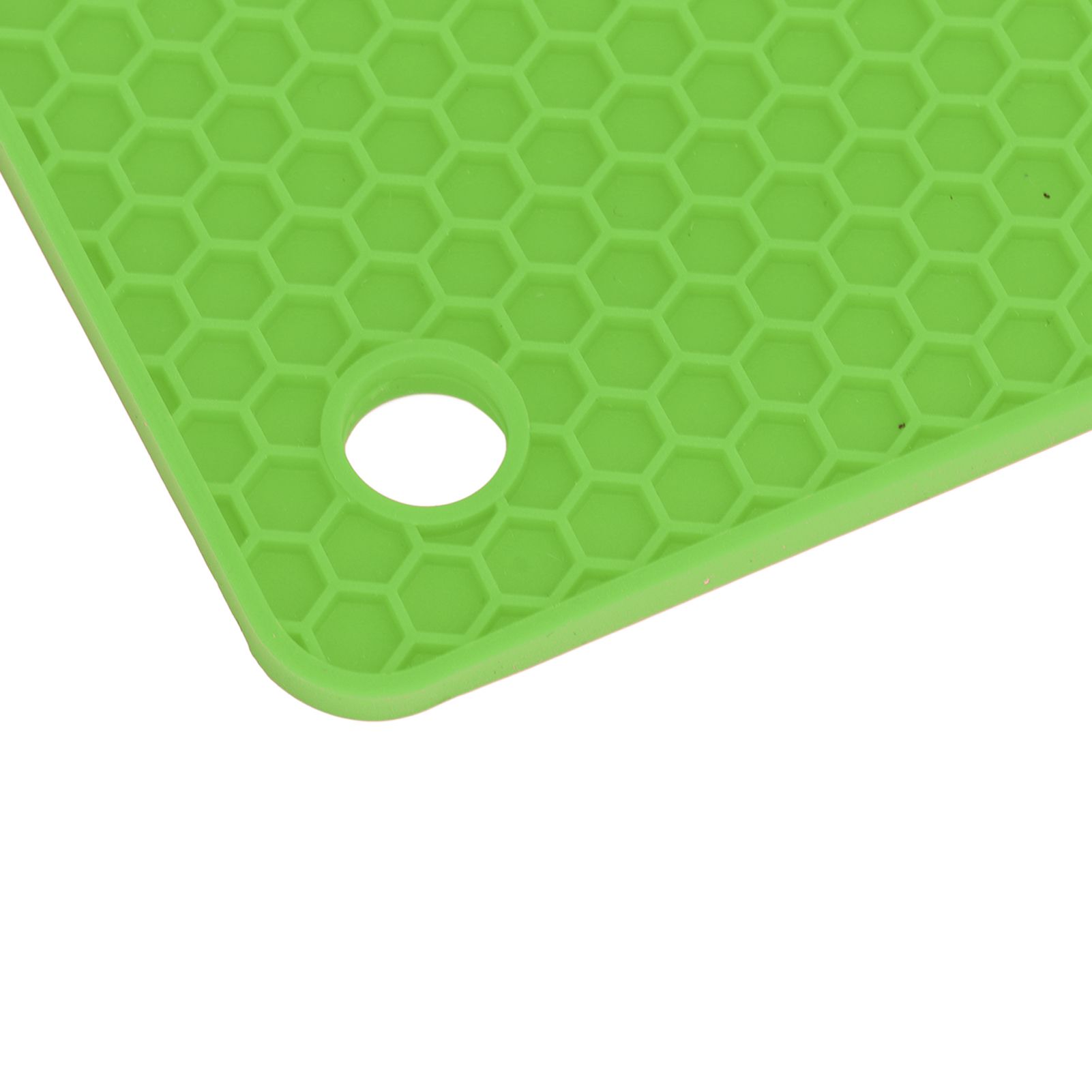 5pcs Silicone Pot Holders Mat Heat Resistant Anti Slip Square Honeycomb Trivet view 14