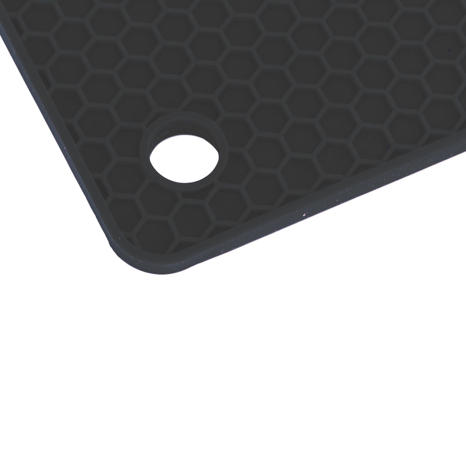 5pcs Silicone Pot Holders Mat Heat Resistant Anti Slip Square Honeycomb Trivet view 14