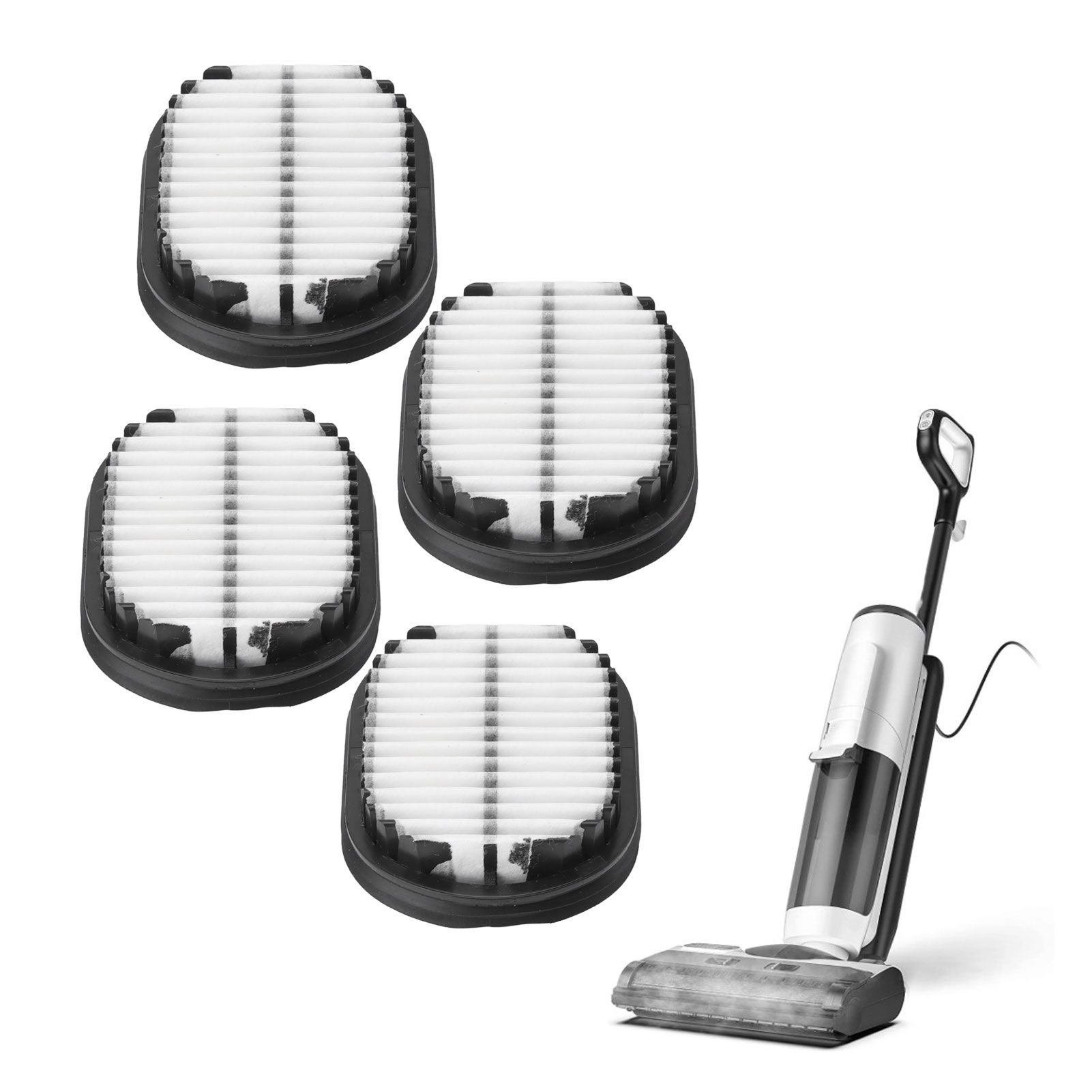 4PCS High Efficiency Particulate Filter Assembly for Tineco 2.0 Slim for Floor view 11