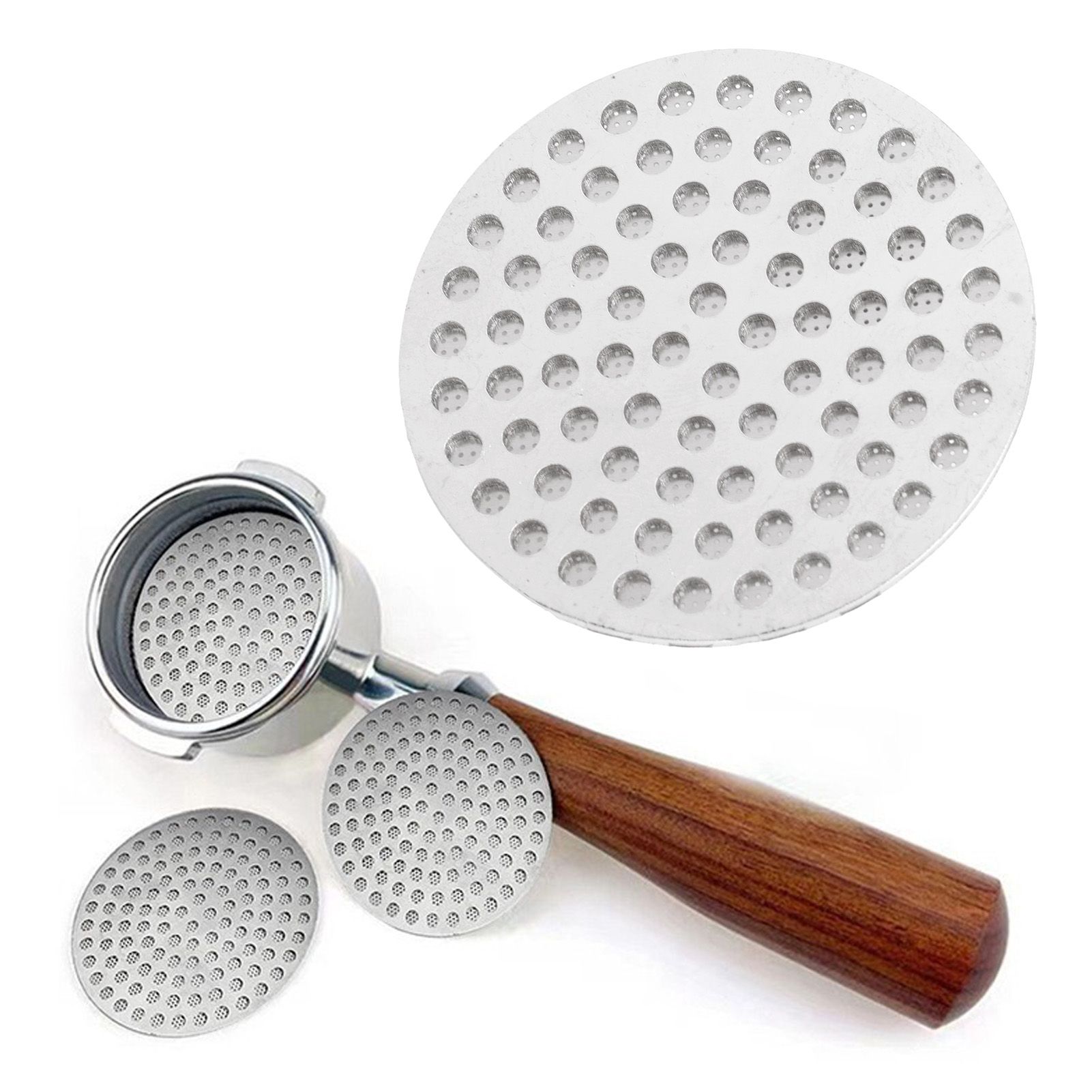 51mm Puck Screen Lower Shower Screen Reusable Coffee Portafilter Puck Screen view 11