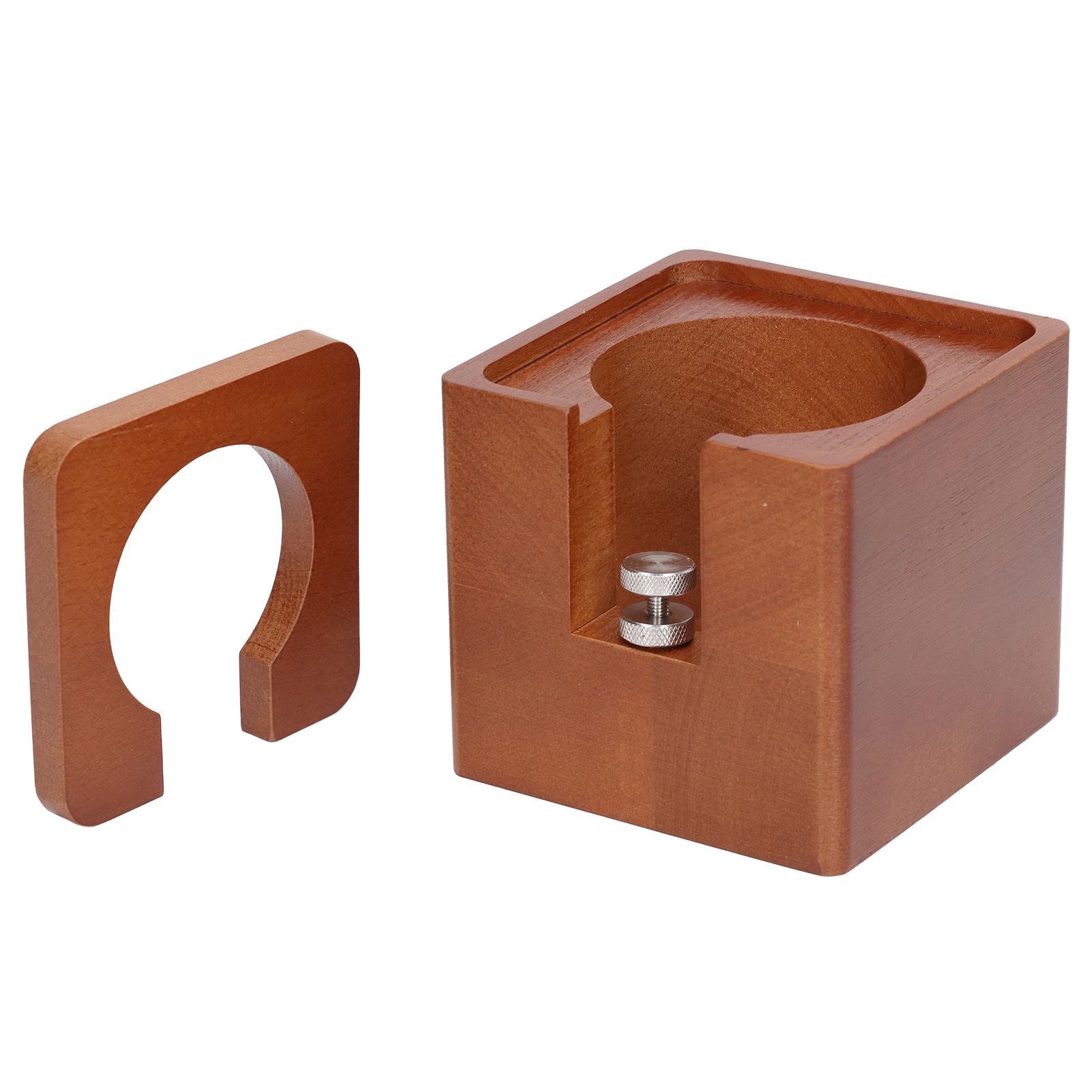 Coffee Portafilter Holder Station Wood Coffee Portafilter Tamping Stand for — image 1