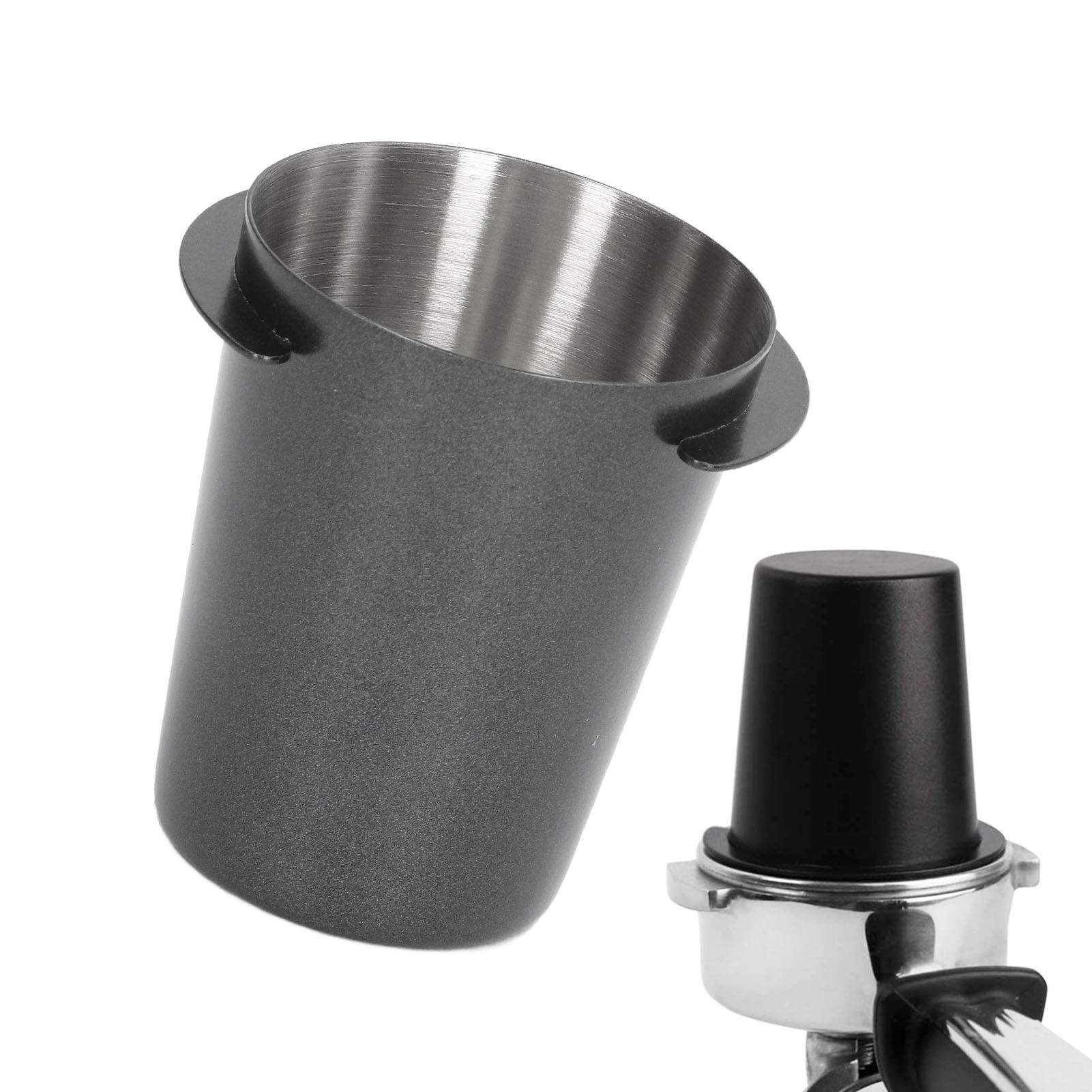 58mm Dosing Cup Stainless Steel Compatibility Polishing Coffee Dosing Cup view 12