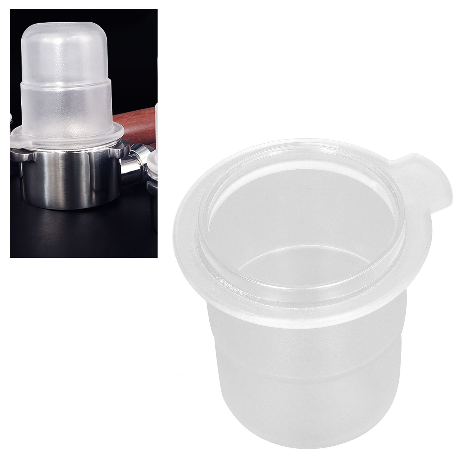 Coffee Dosing Cup PC Frosted Translucency 54mm Coffee Measuring Cup for Coffee view 11
