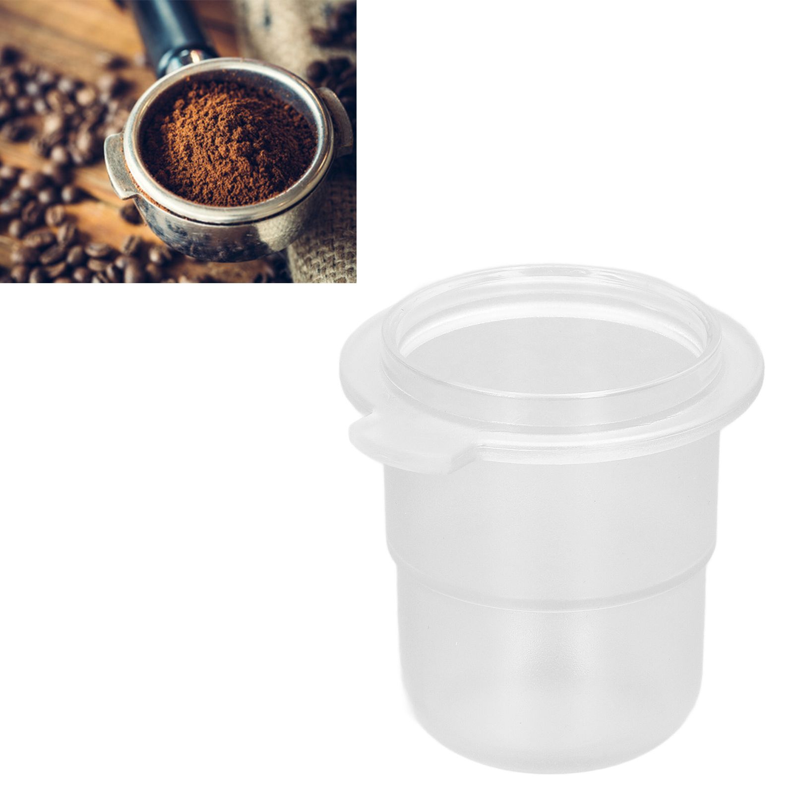 Coffee Dosing Cup PC Frosted Translucency 54mm Coffee Measuring Cup for Coffee view 12