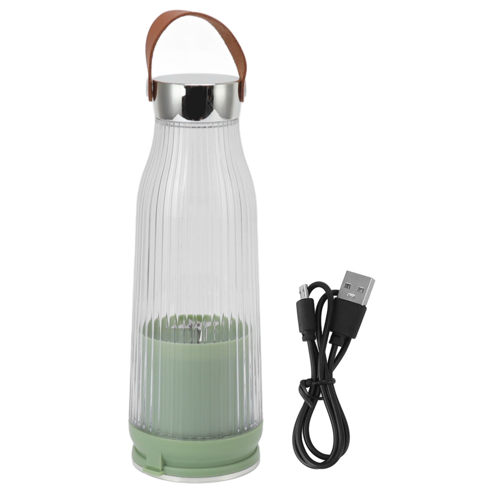 Portable Blender 380ml Stainless Steel Blade Detachable USB Charge 1300mAh