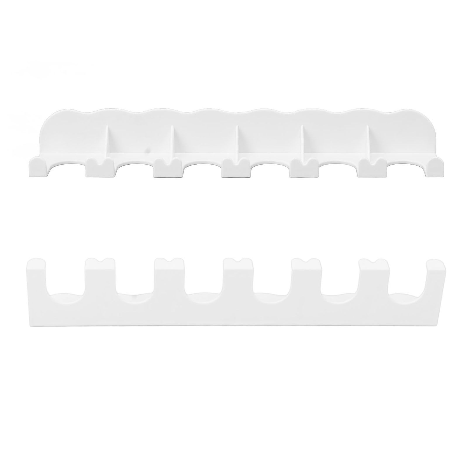 Food Pouch Hanger ABS 6 Holes Food Pouch Hanger Organizer for Round Helicopter view 2