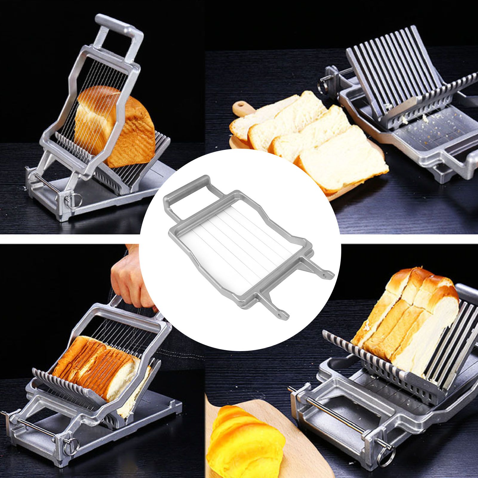 Bread Cheese Blade Handheld Cheese Blade with Stainless Steel Wires for view 12